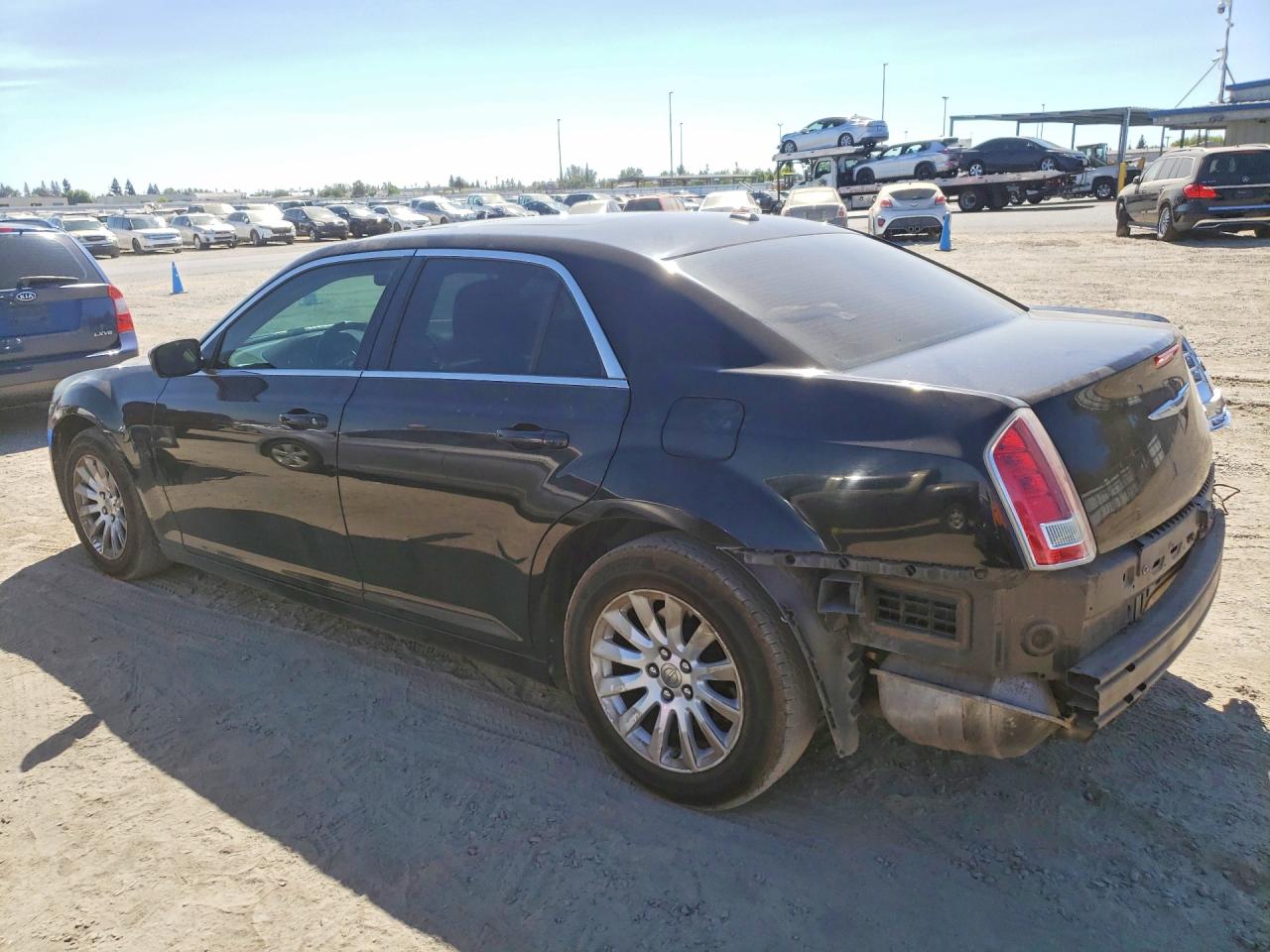 2014 Chrysler 300 Black vin: 2C3CCAAG8EH157529
