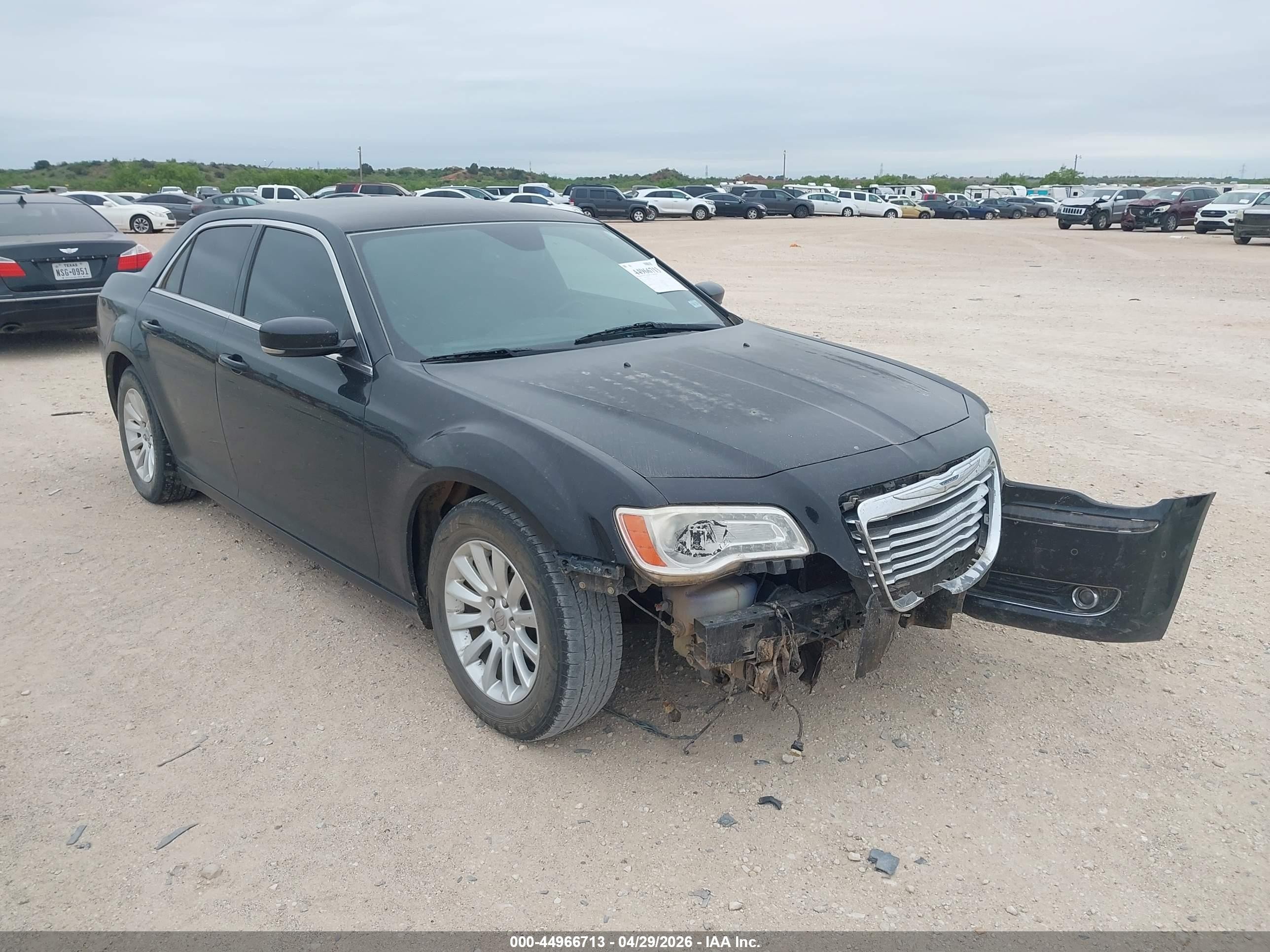 2014 Chrysler 300   Black vin: 2C3CCAAG8EH186240