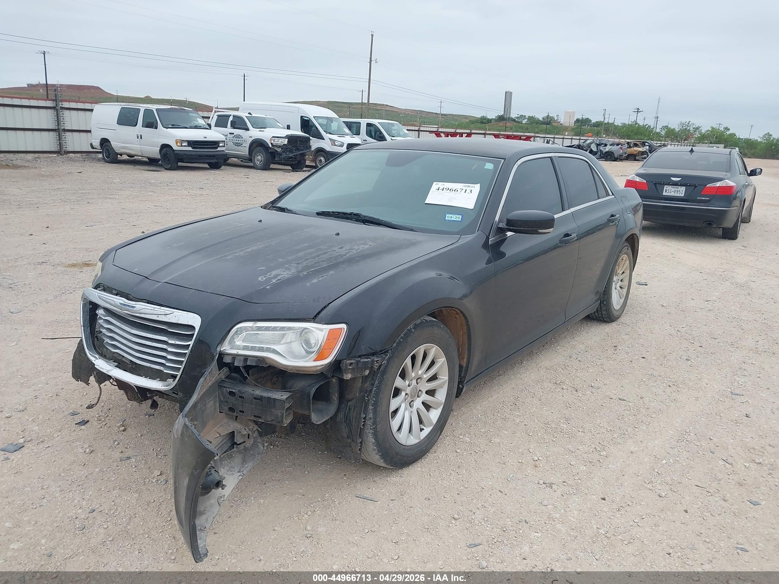 2014 Chrysler 300   Black vin: 2C3CCAAG8EH186240