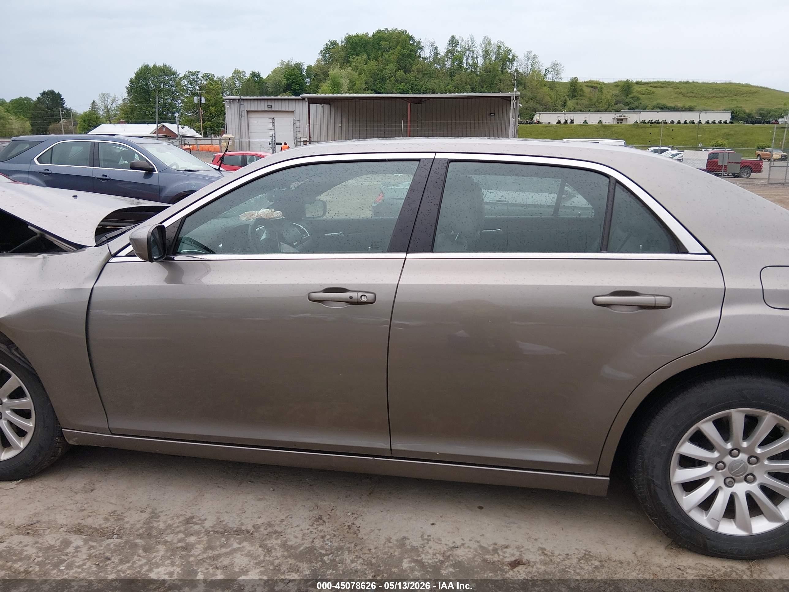 2014 Chrysler 300 Gray vin: 2C3CCAAG8EH228700