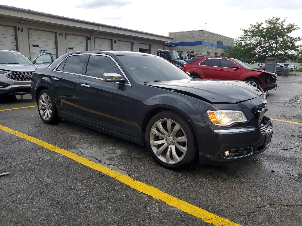2014 Chrysler 300 Black vin: 2C3CCAAG8EH336864