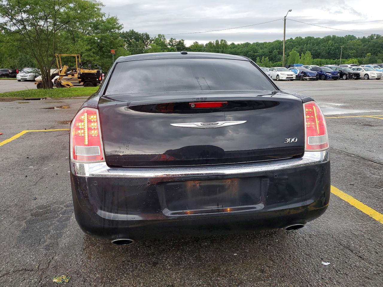 2014 Chrysler 300 Black vin: 2C3CCAAG8EH336864