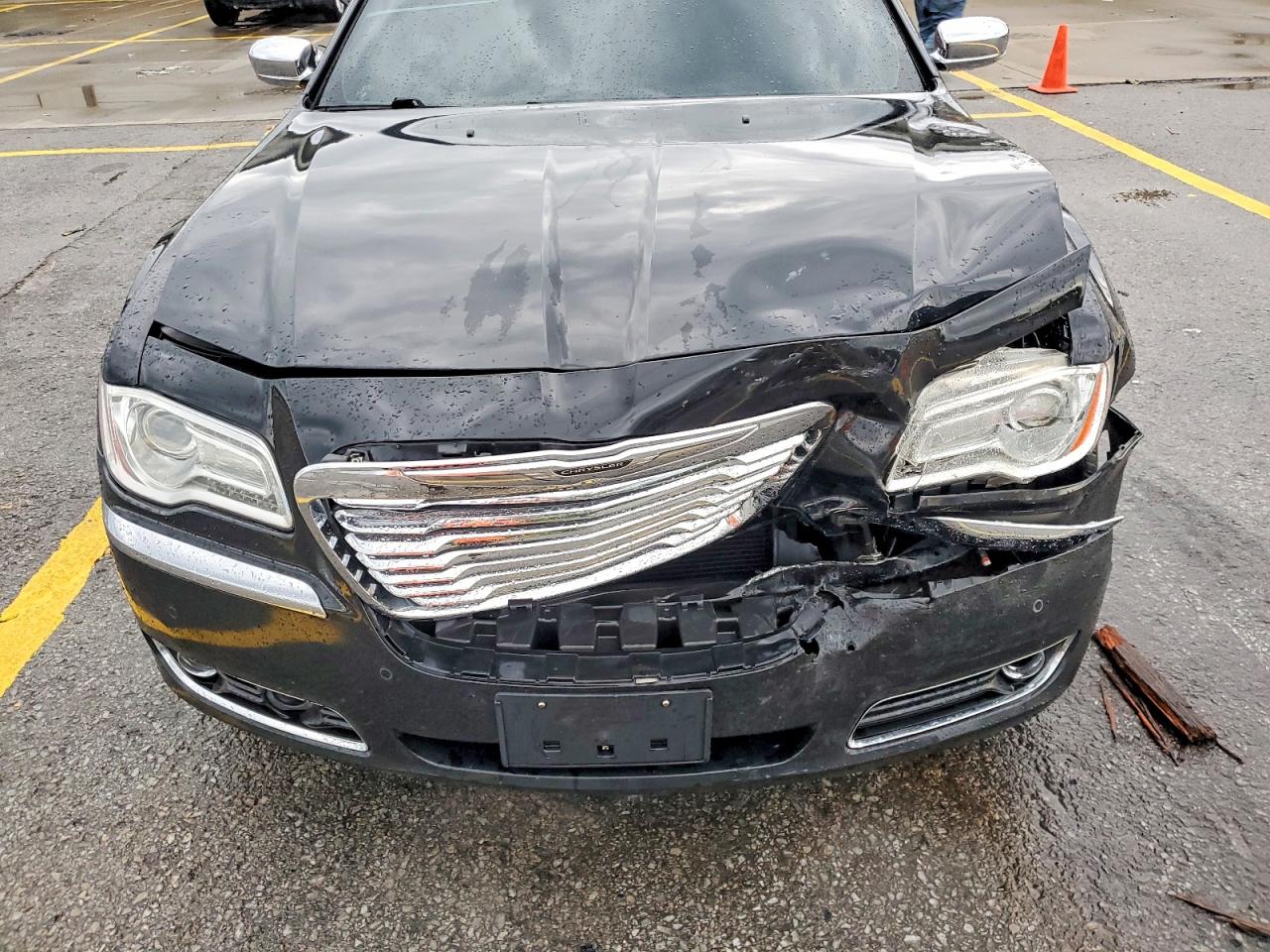 2014 Chrysler 300 Black vin: 2C3CCAAG8EH336864