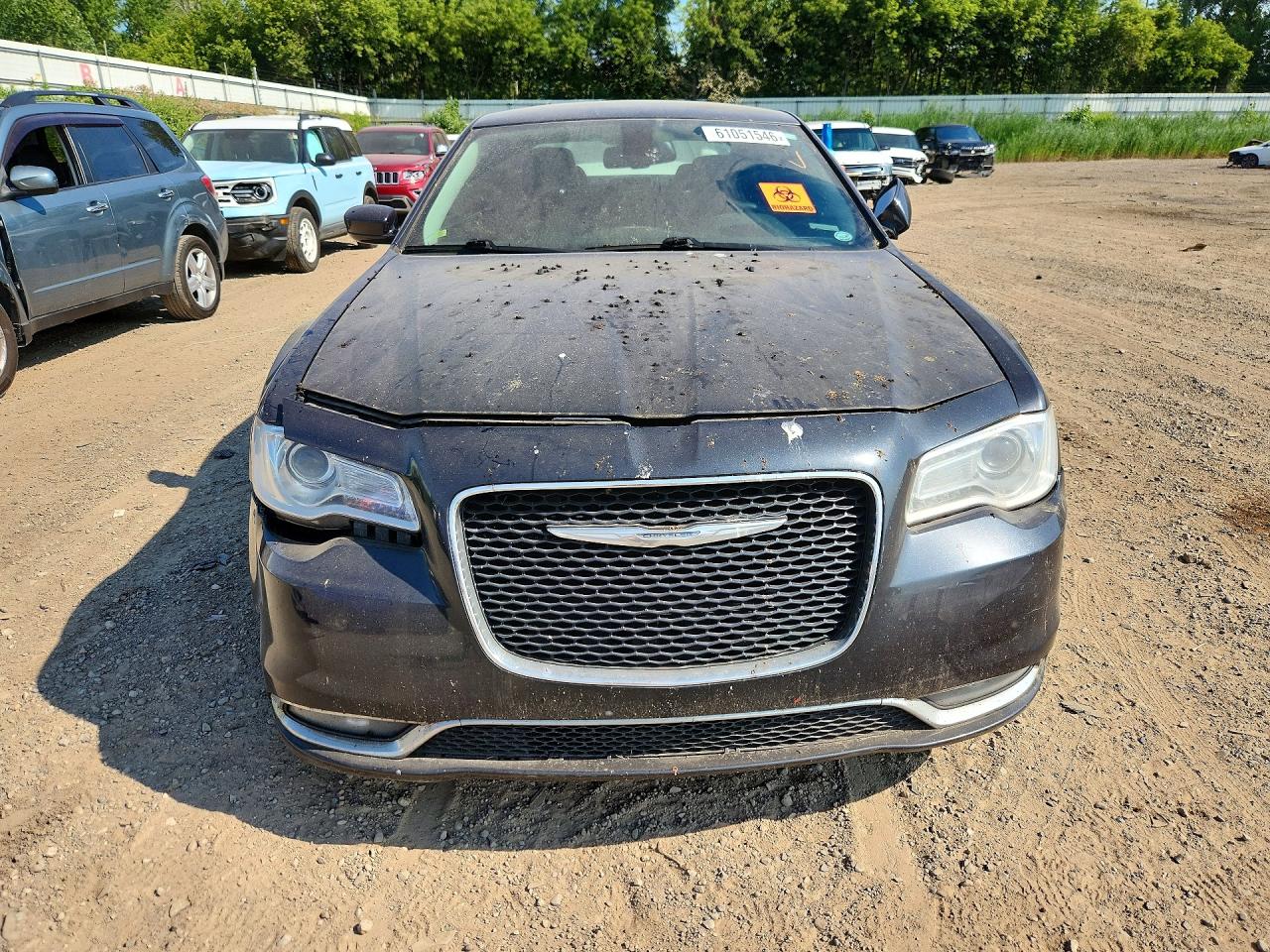 2015 Chrysler 300 Limited Charcoal vin: 2C3CCAAG8FH830448