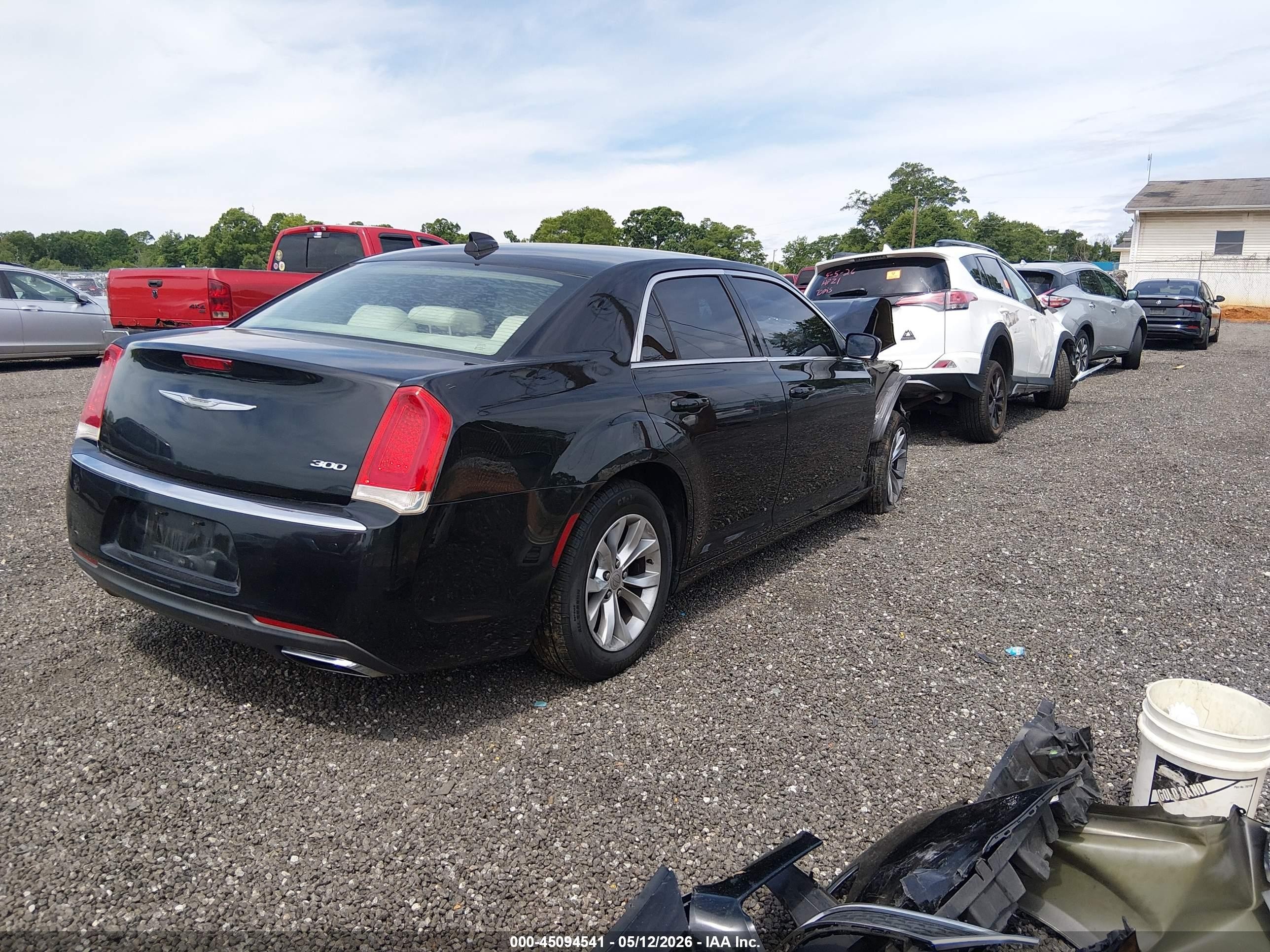 2015 Chrysler 300 Limited Black vin: 2C3CCAAG8FH841966