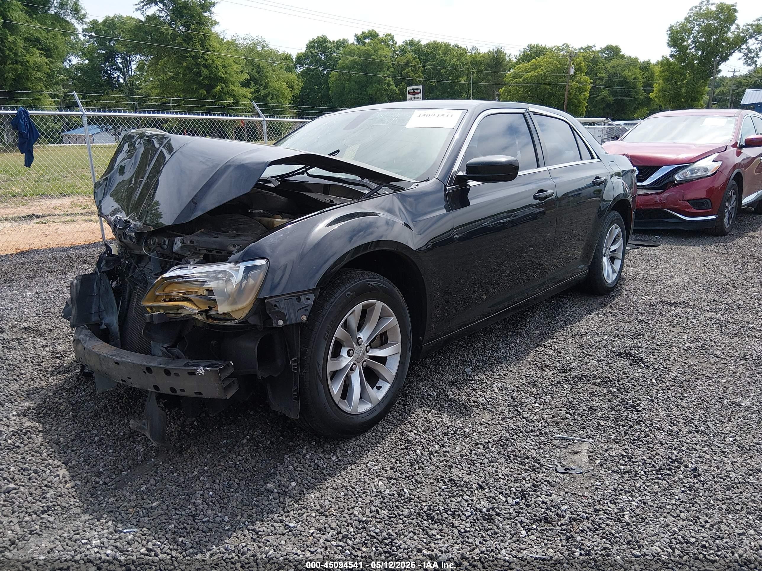 2015 Chrysler 300 Limited Black vin: 2C3CCAAG8FH841966