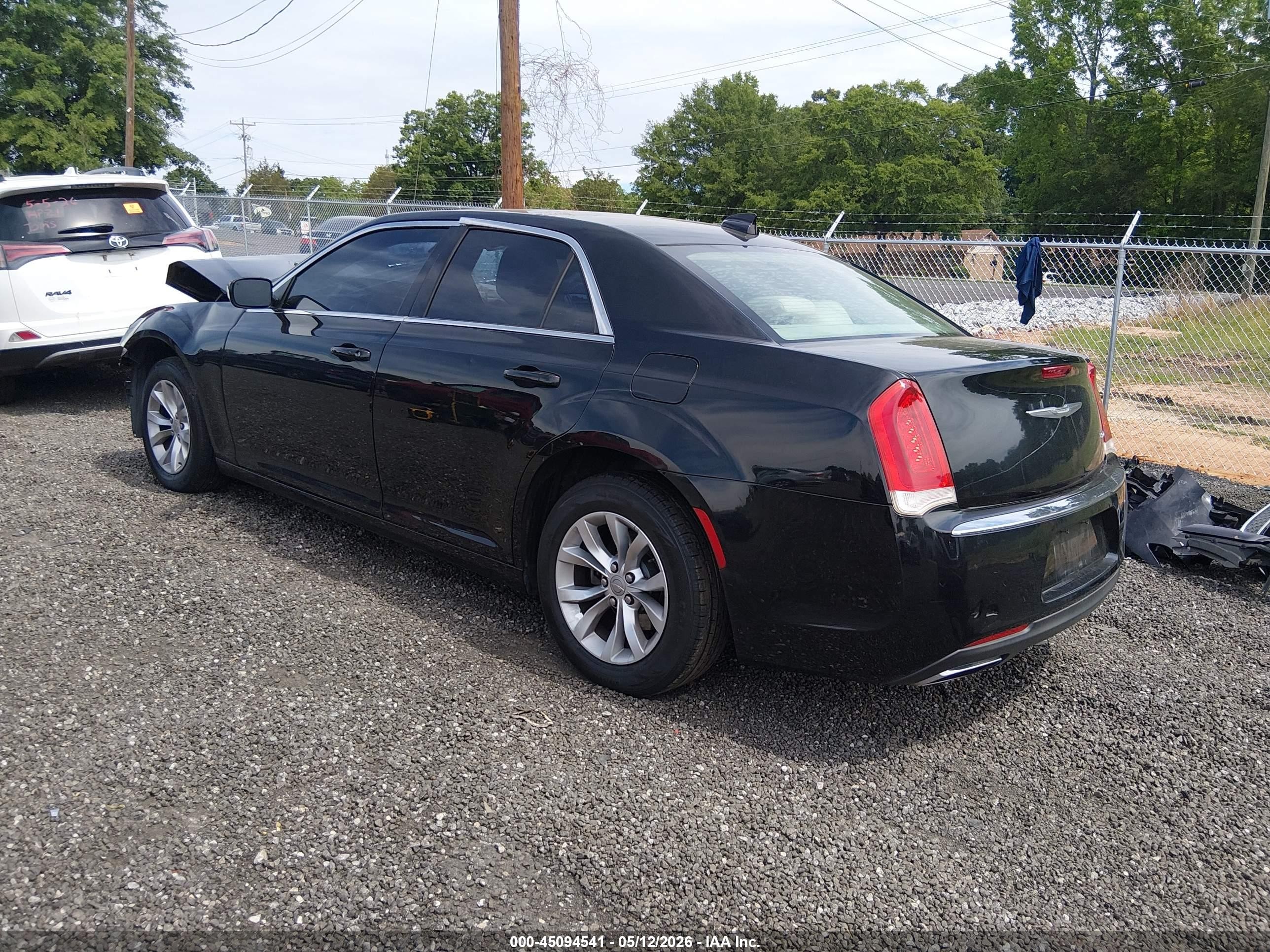2015 Chrysler 300 Limited Black vin: 2C3CCAAG8FH841966