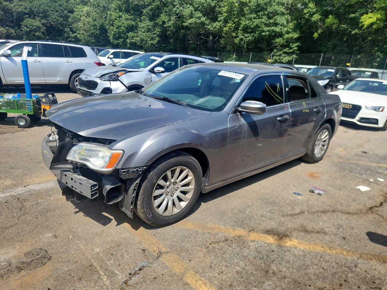 2012 Chrysler 300 Charcoal vin: 2C3CCAAG9CH138713