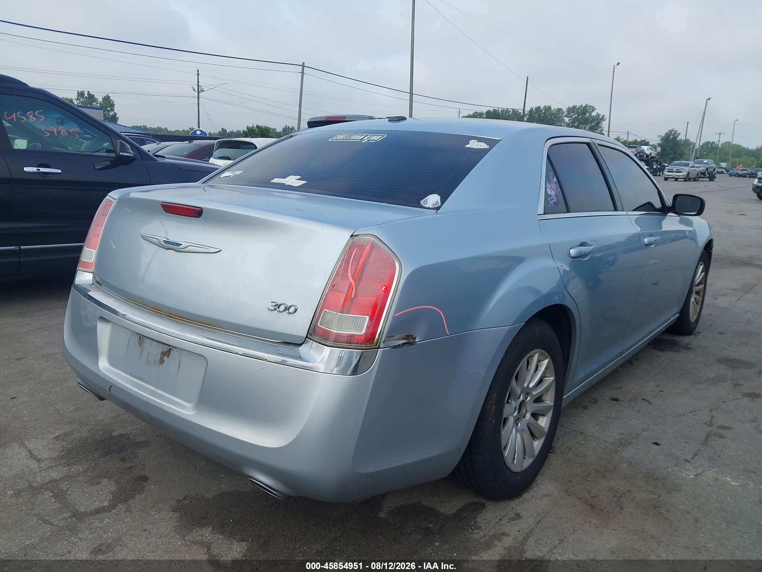 2013 Chrysler 300 Motown Light Blue vin: 2C3CCAAG9DH658556