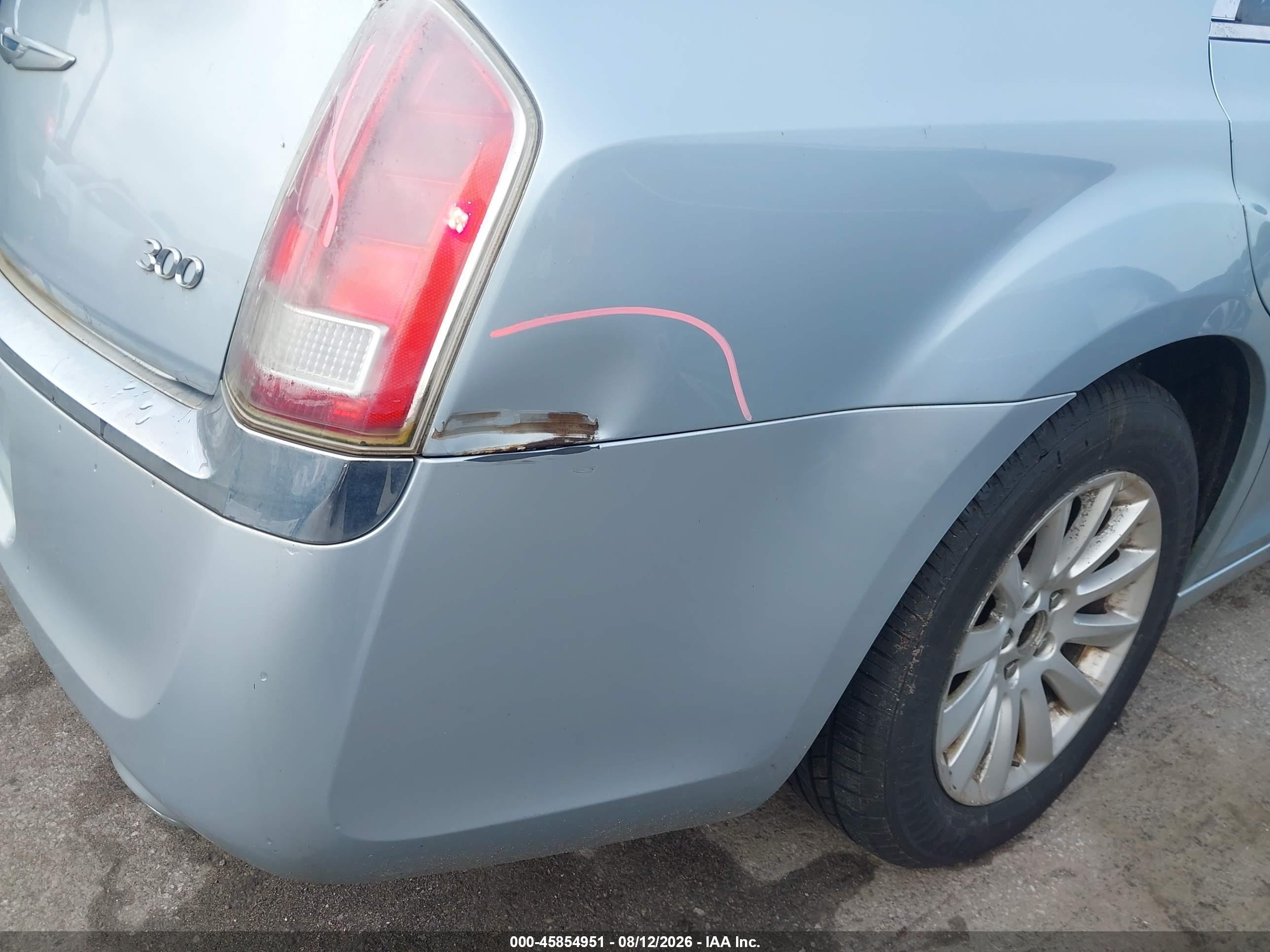 2013 Chrysler 300 Motown Light Blue vin: 2C3CCAAG9DH658556
