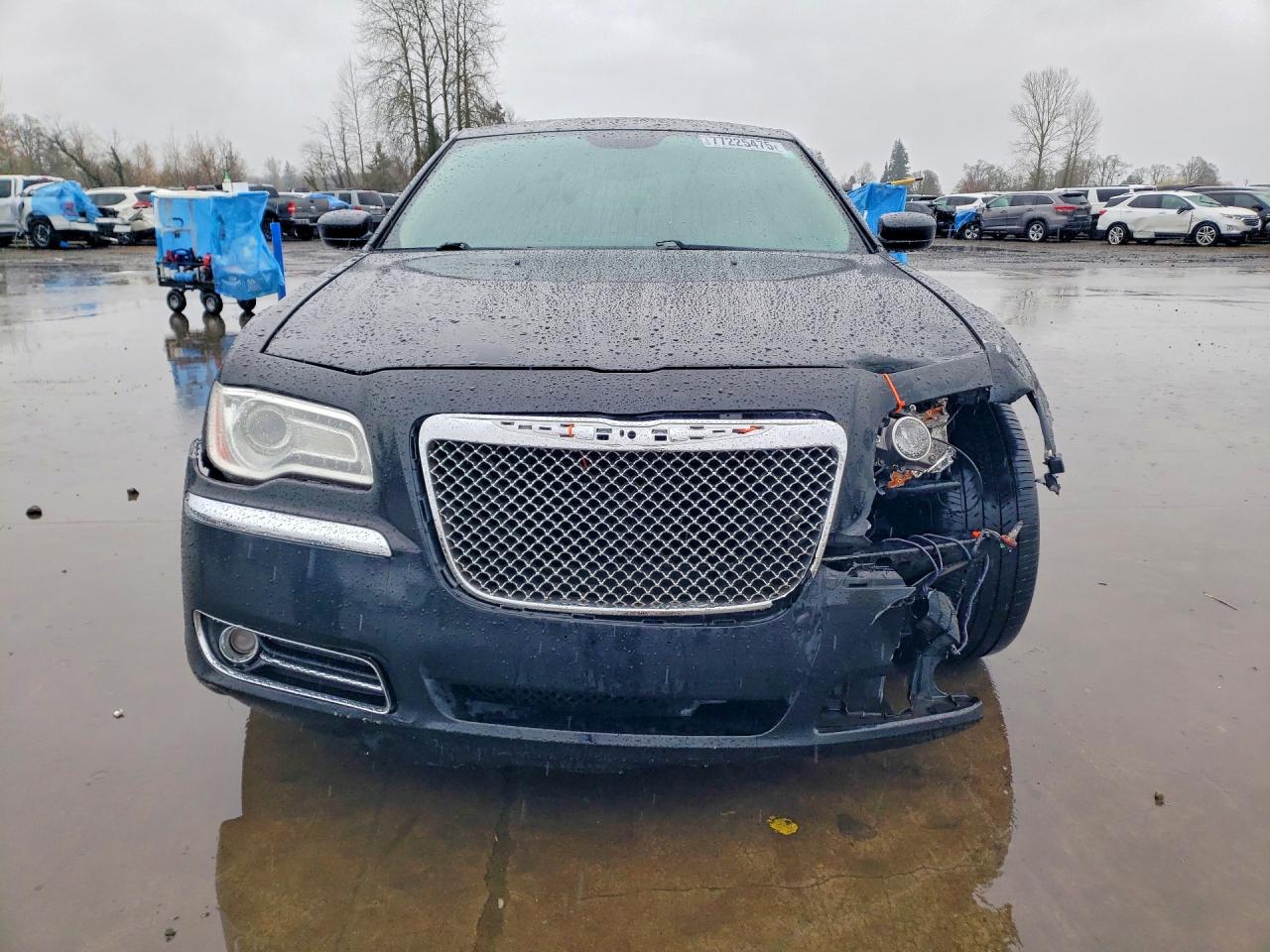 2013 Chrysler 300 Black vin: 2C3CCAAG9DH658959