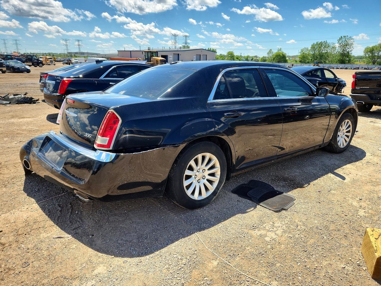 2014 Chrysler 300 Black vin: 2C3CCAAG9EH260104