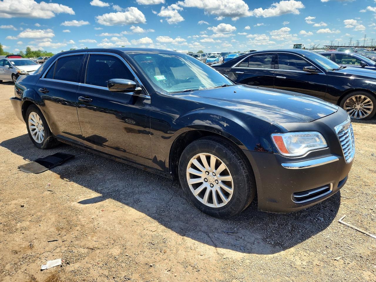 2014 Chrysler 300 Black vin: 2C3CCAAG9EH260104