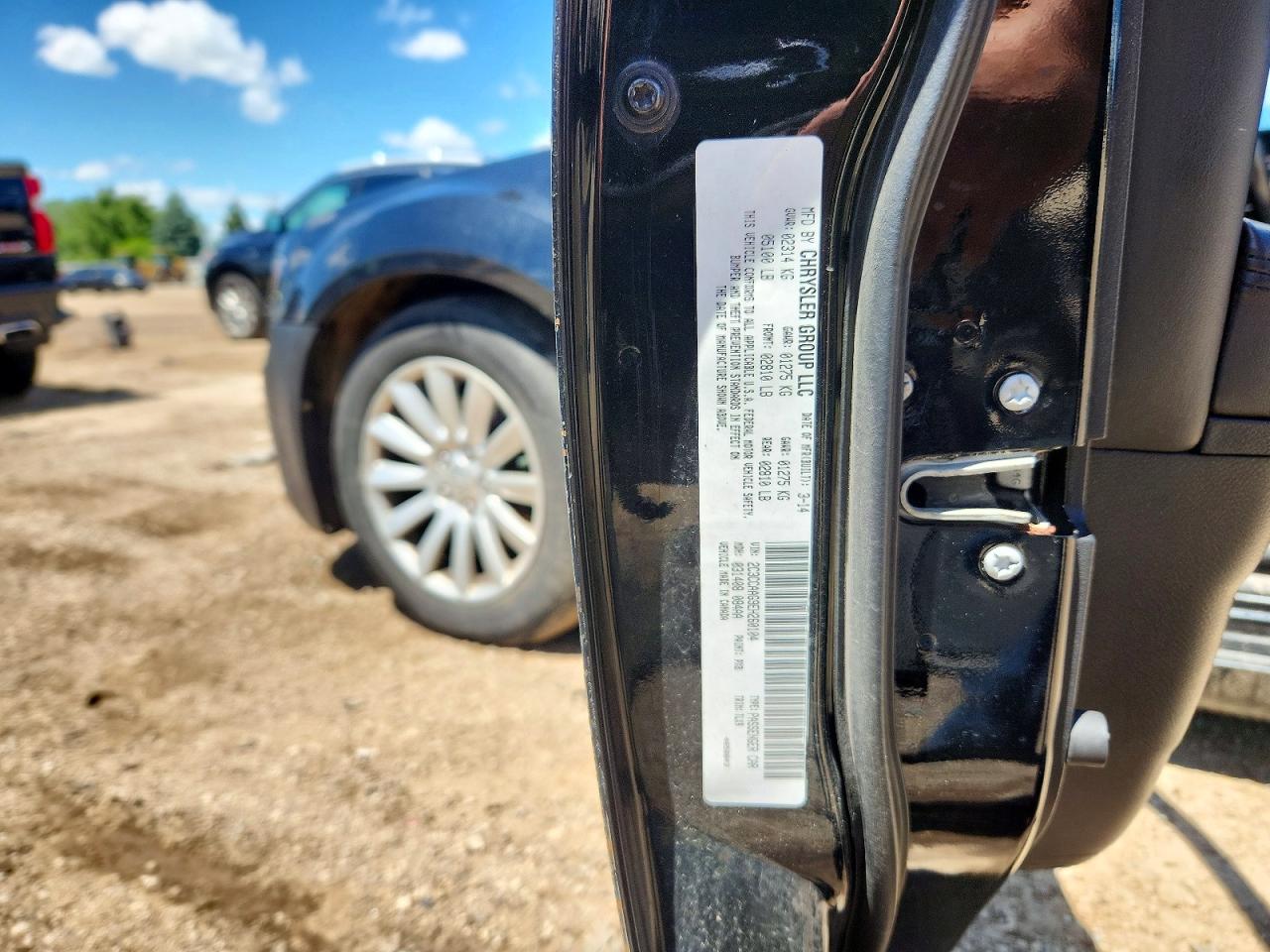 2014 Chrysler 300 Black vin: 2C3CCAAG9EH260104