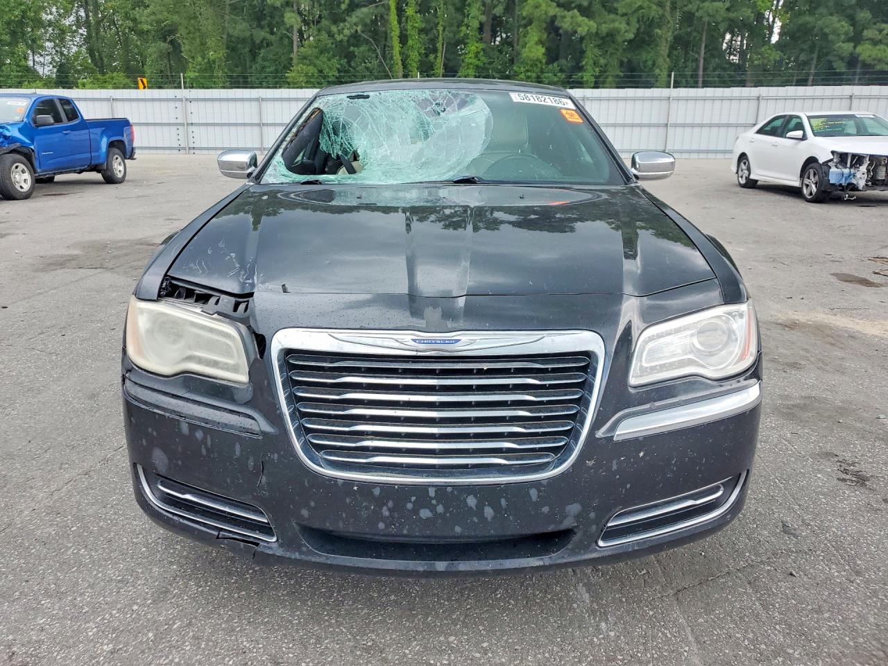 2014 Chrysler 300 Черный vin: 2C3CCAAG9EH355066