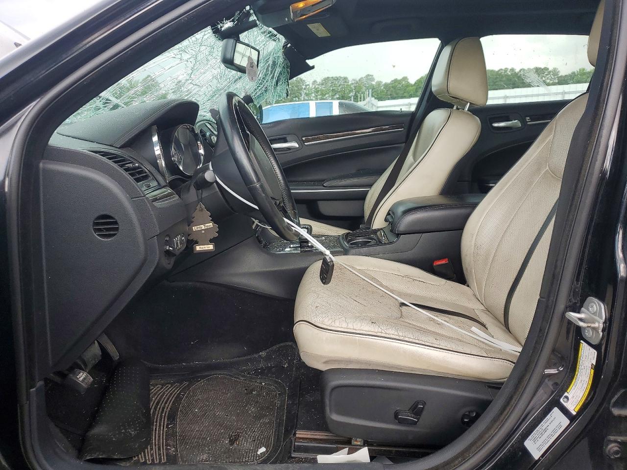 2014 Chrysler 300 Черный vin: 2C3CCAAG9EH355066