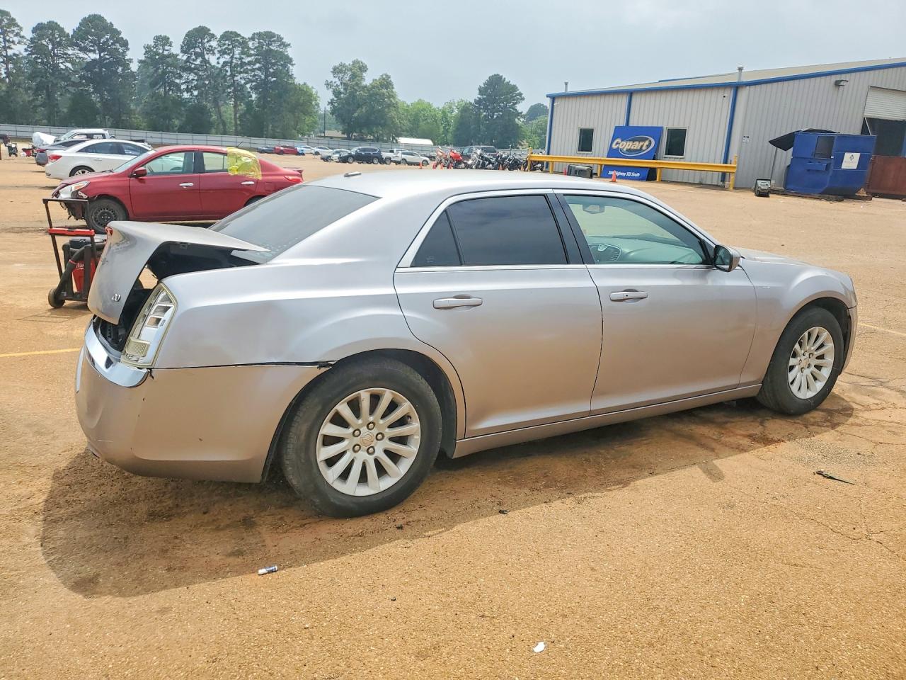 2014 Chrysler 300 Silver vin: 2C3CCAAG9EH372837
