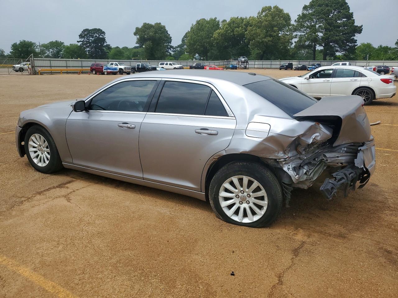 2014 Chrysler 300 Silver vin: 2C3CCAAG9EH372837