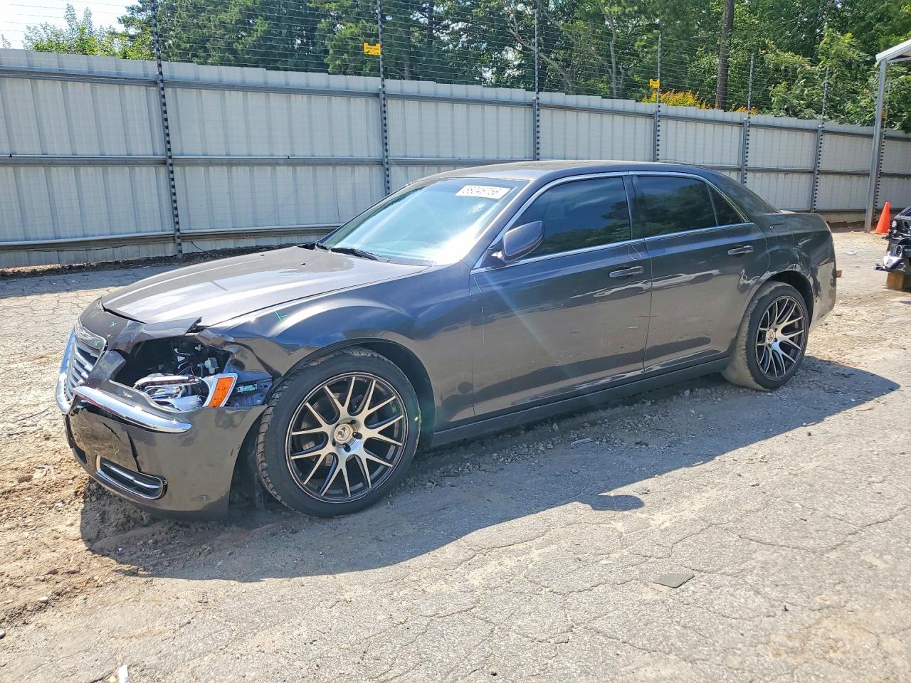 2014 Chrysler 300 Gray vin: 2C3CCAAG9EH376192