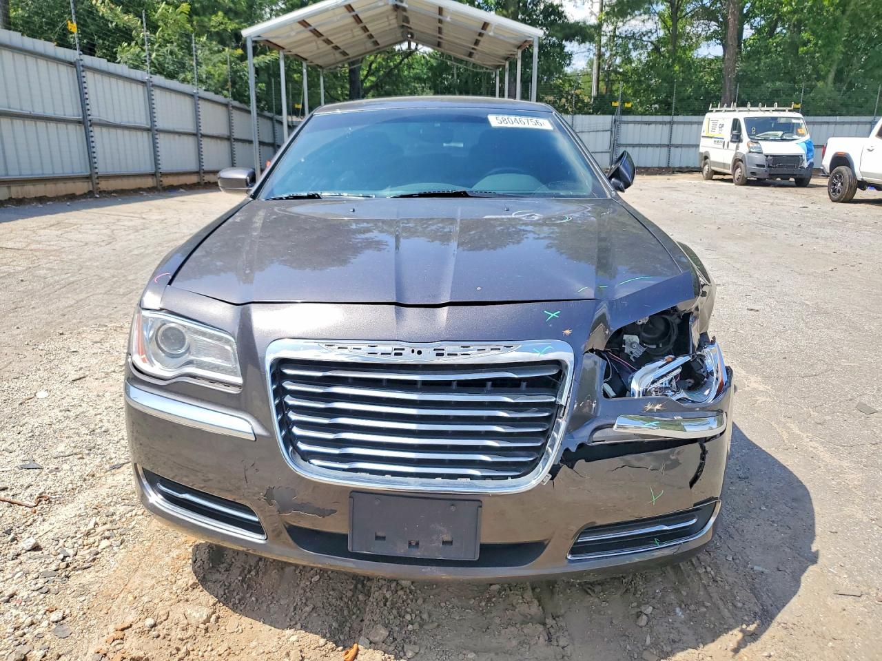 2014 Chrysler 300 Gray vin: 2C3CCAAG9EH376192