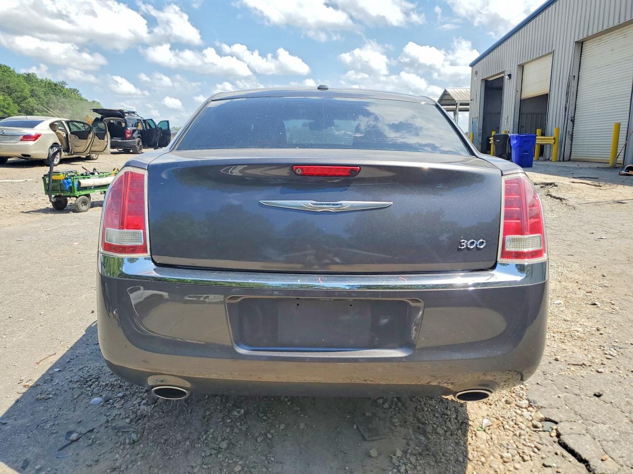 2014 Chrysler 300 Gray vin: 2C3CCAAG9EH376192