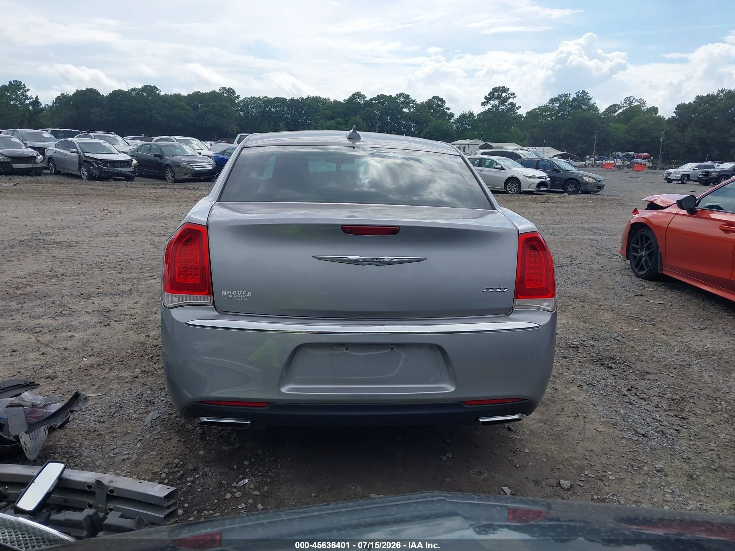 2015 Chrysler 300 Limited Gray vin: 2C3CCAAG9FH807003