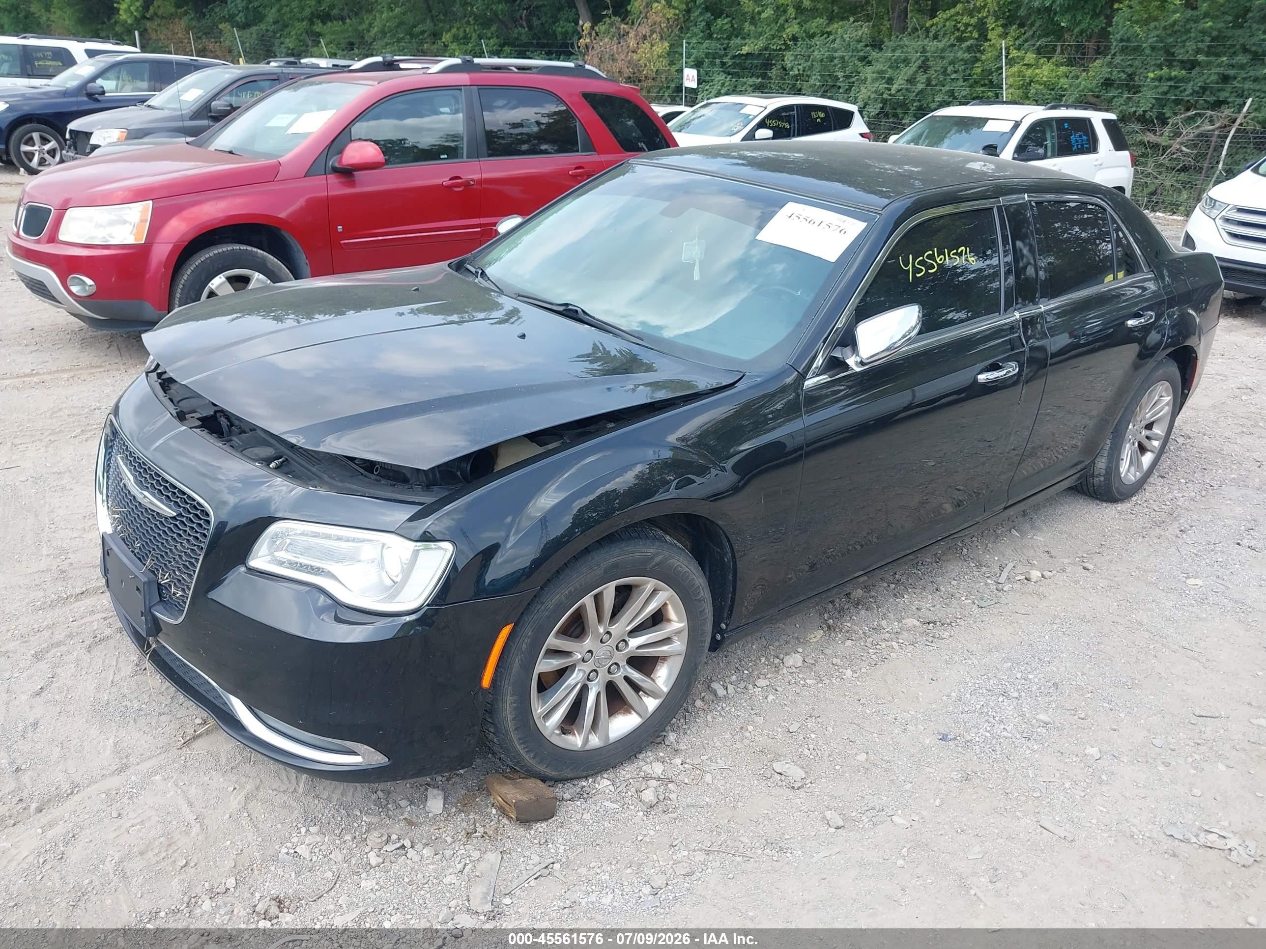 2015 Chrysler 300 Limited Черный vin: 2C3CCAAG9FH820396