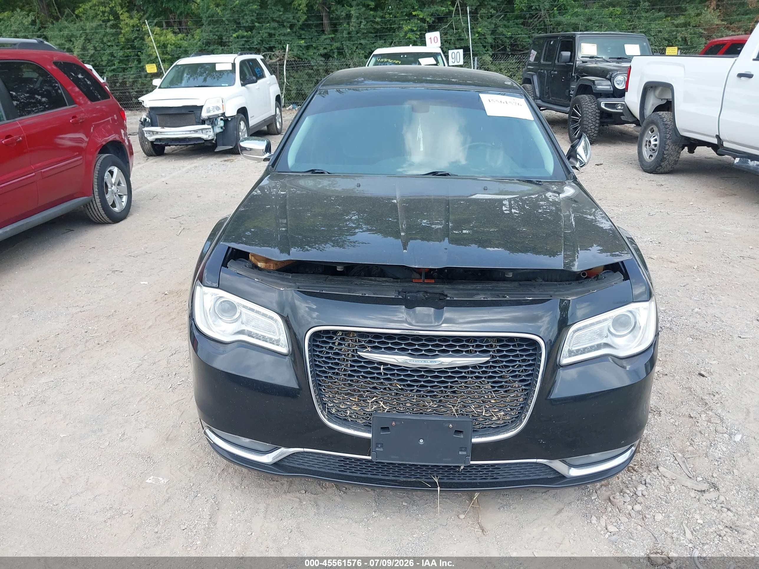 2015 Chrysler 300 Limited Черный vin: 2C3CCAAG9FH820396