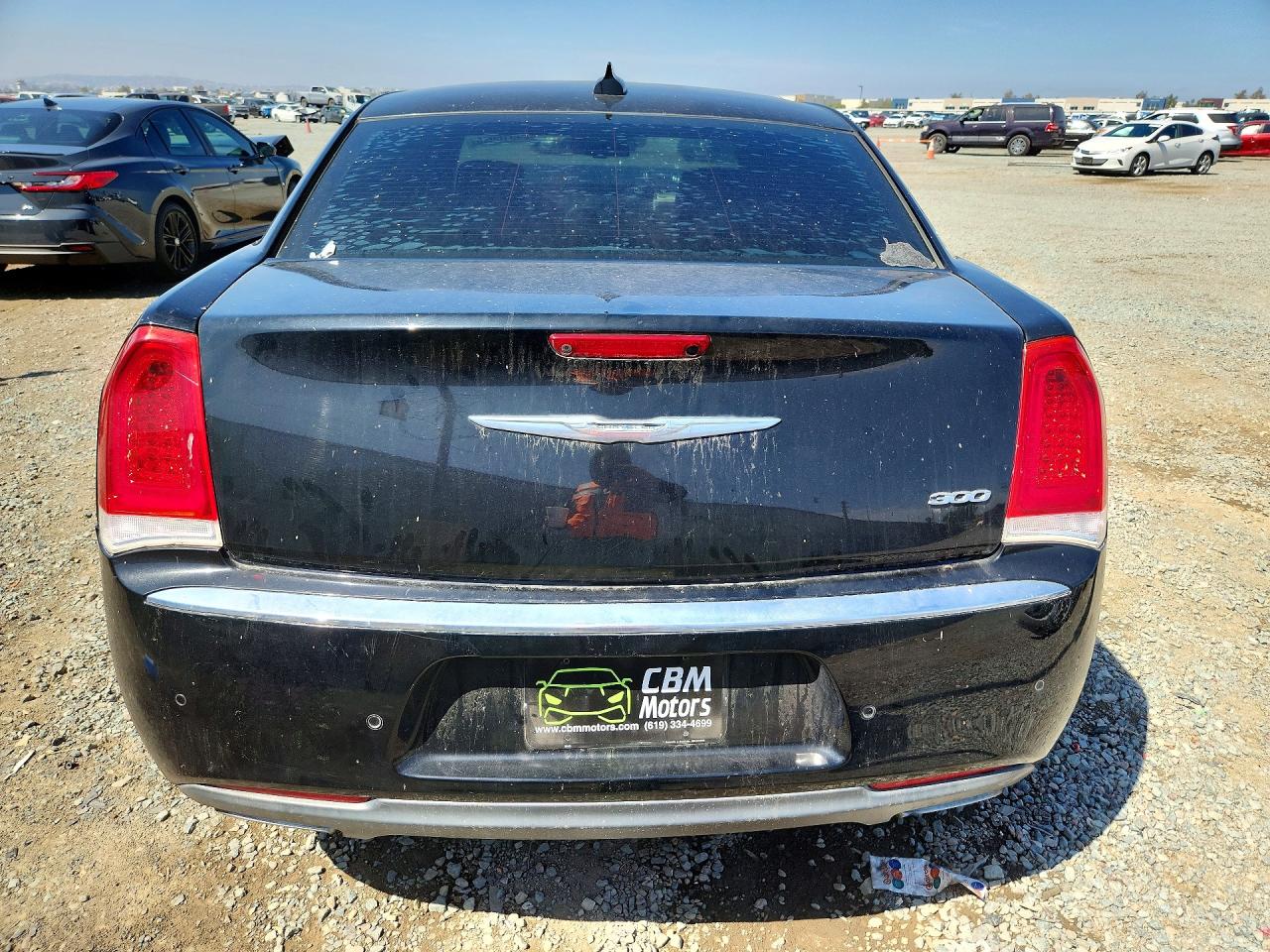 2015 Chrysler 300 Limited Черный vin: 2C3CCAAG9FH921759