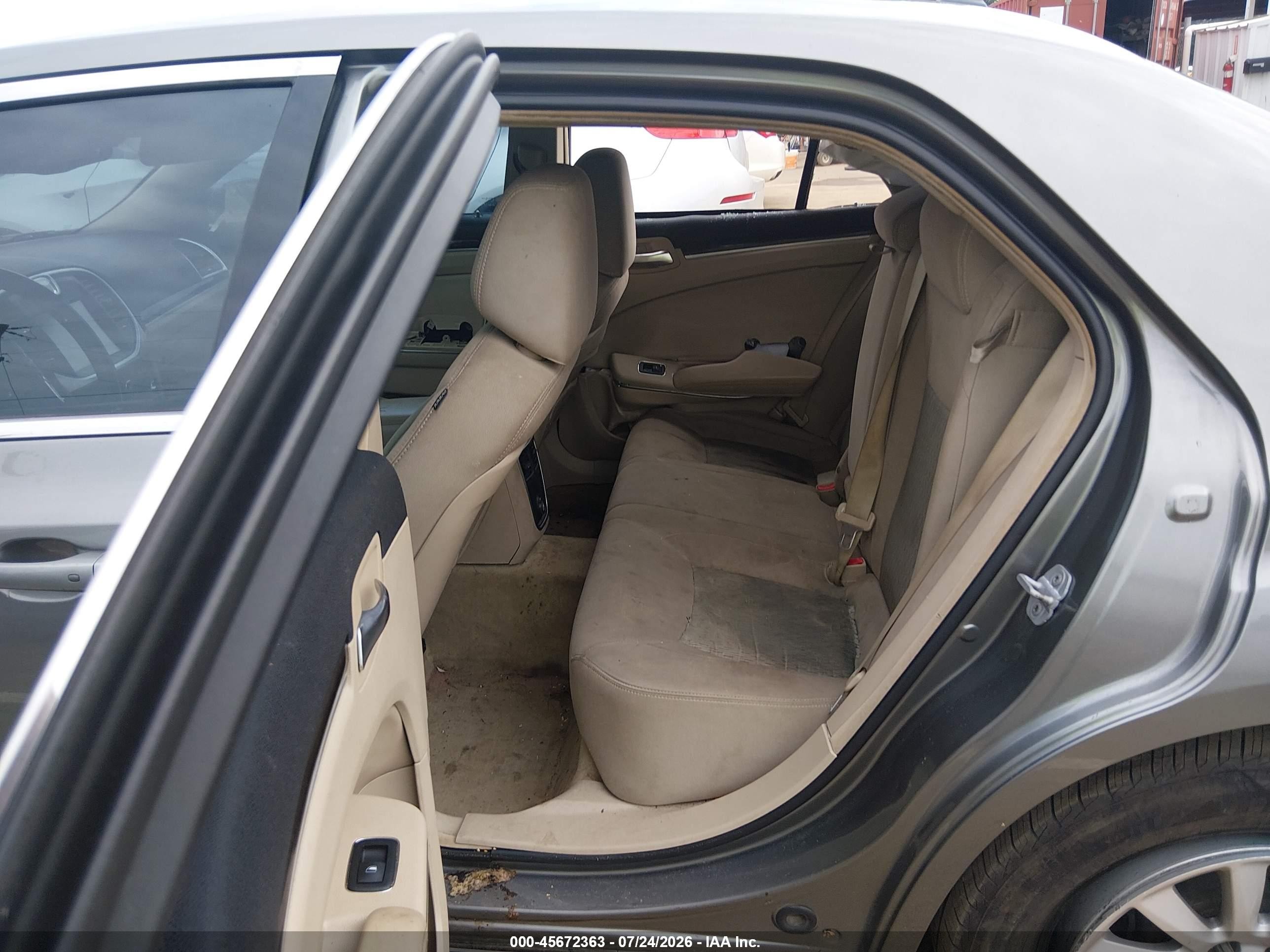 2012 Chrysler 300   Gray vin: 2C3CCAAGXCH228937