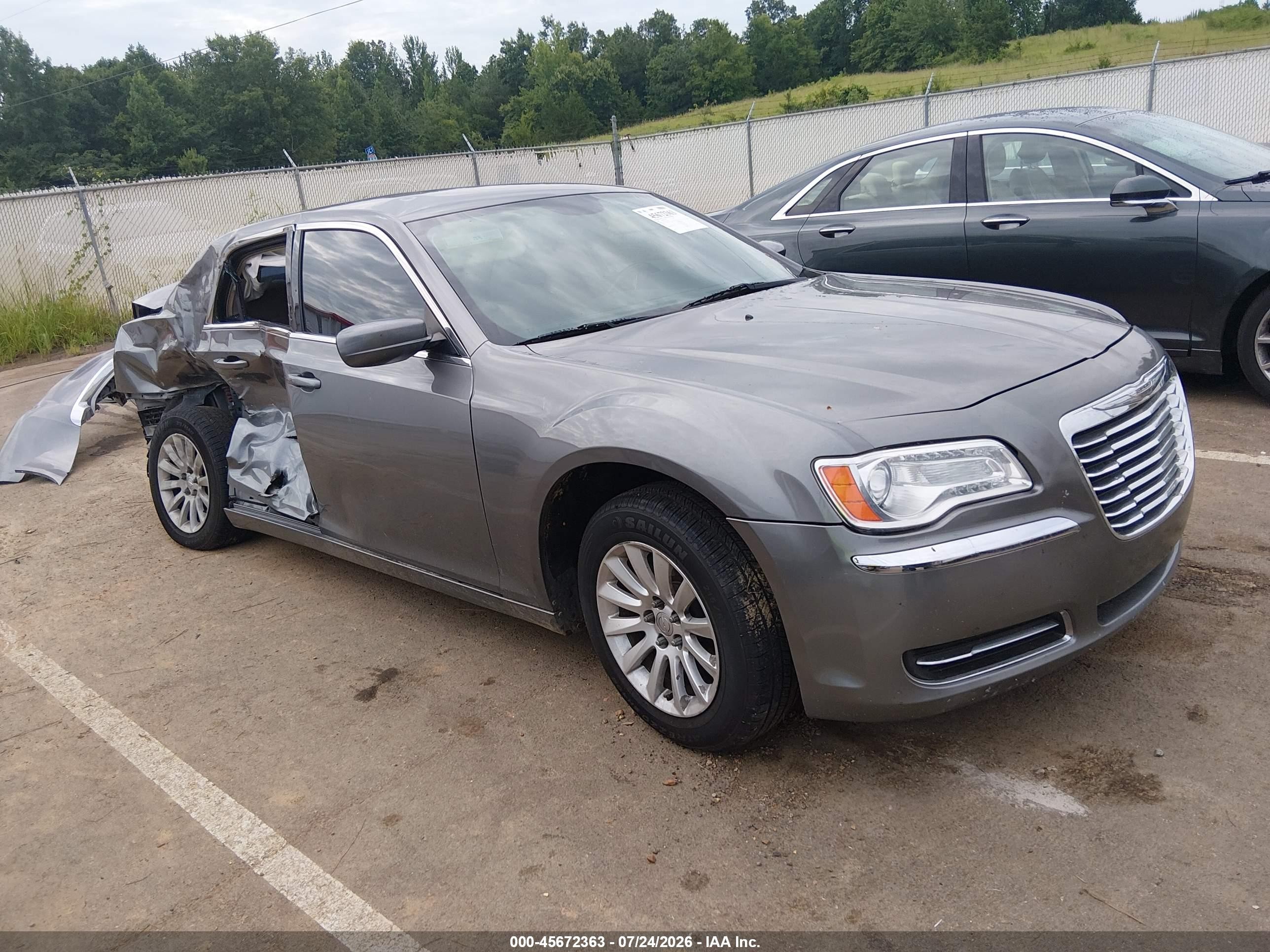 2012 Chrysler 300   Gray vin: 2C3CCAAGXCH228937