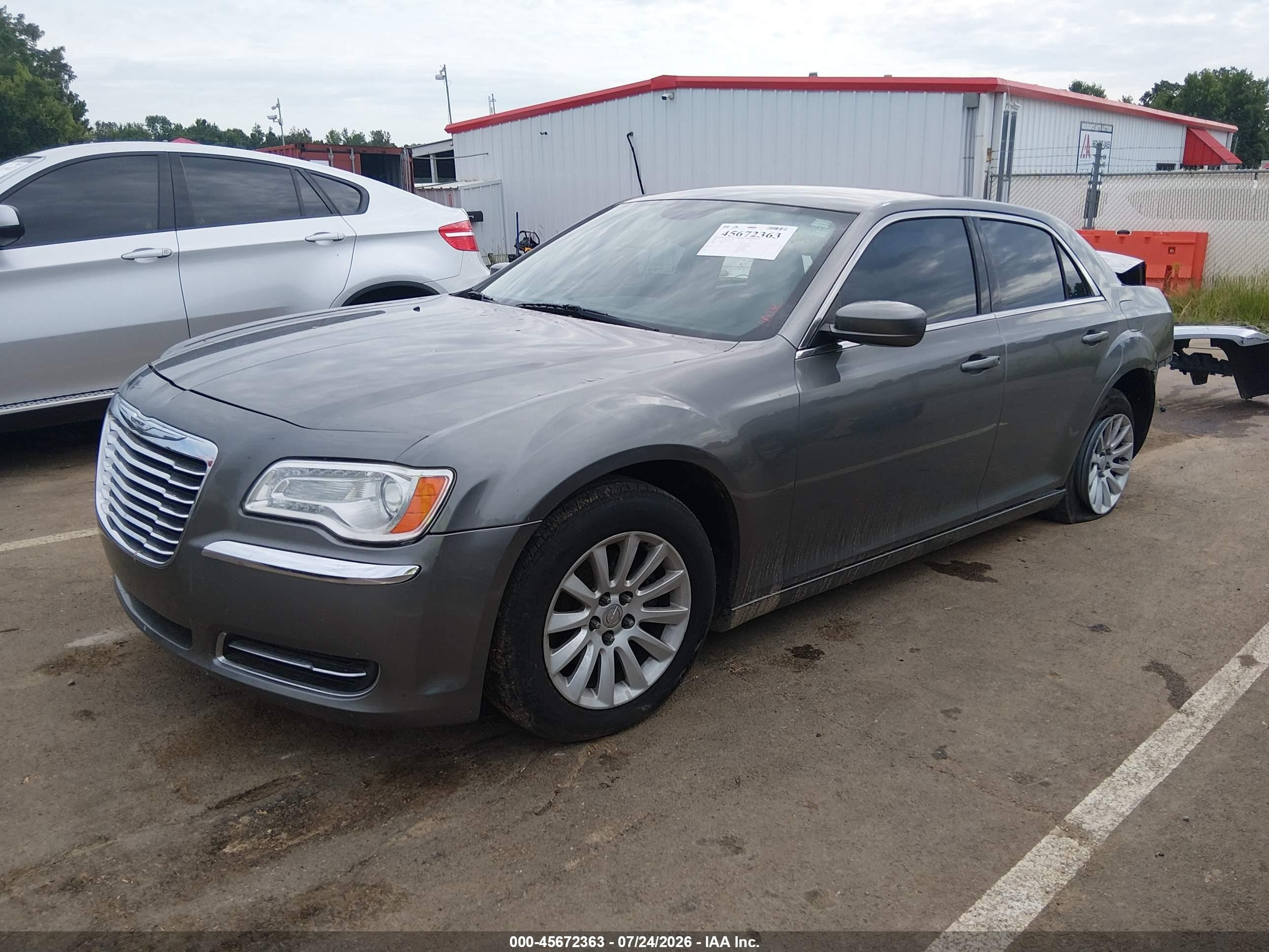 2012 Chrysler 300   Gray vin: 2C3CCAAGXCH228937