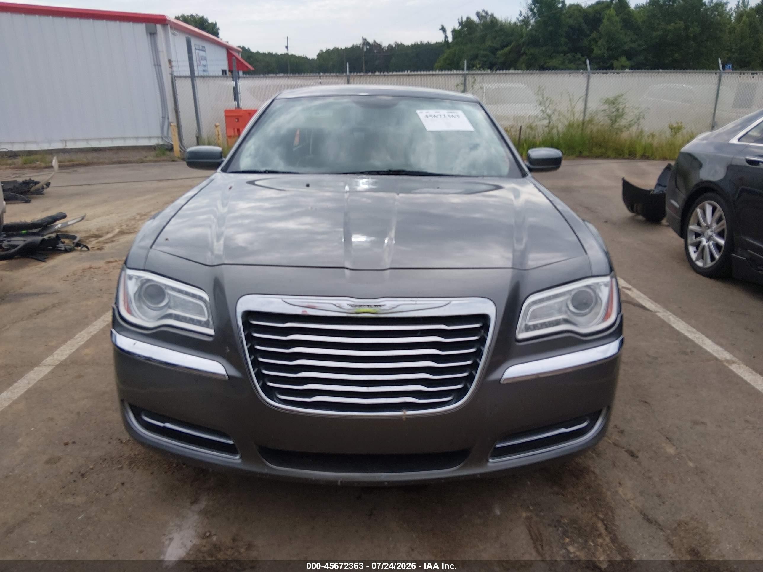 2012 Chrysler 300   Gray vin: 2C3CCAAGXCH228937