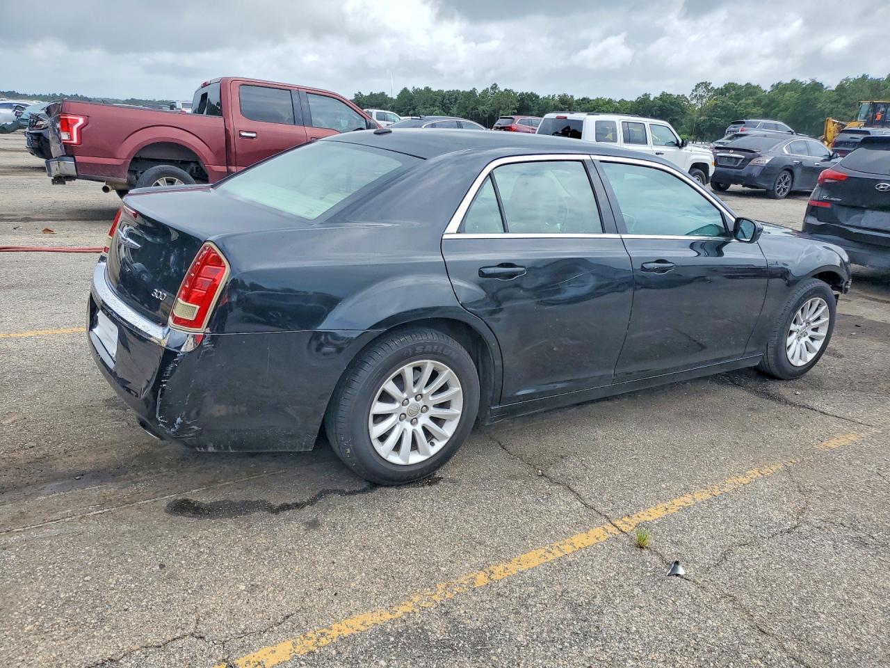 2013 Chrysler 300 Black vin: 2C3CCAAGXDH519410