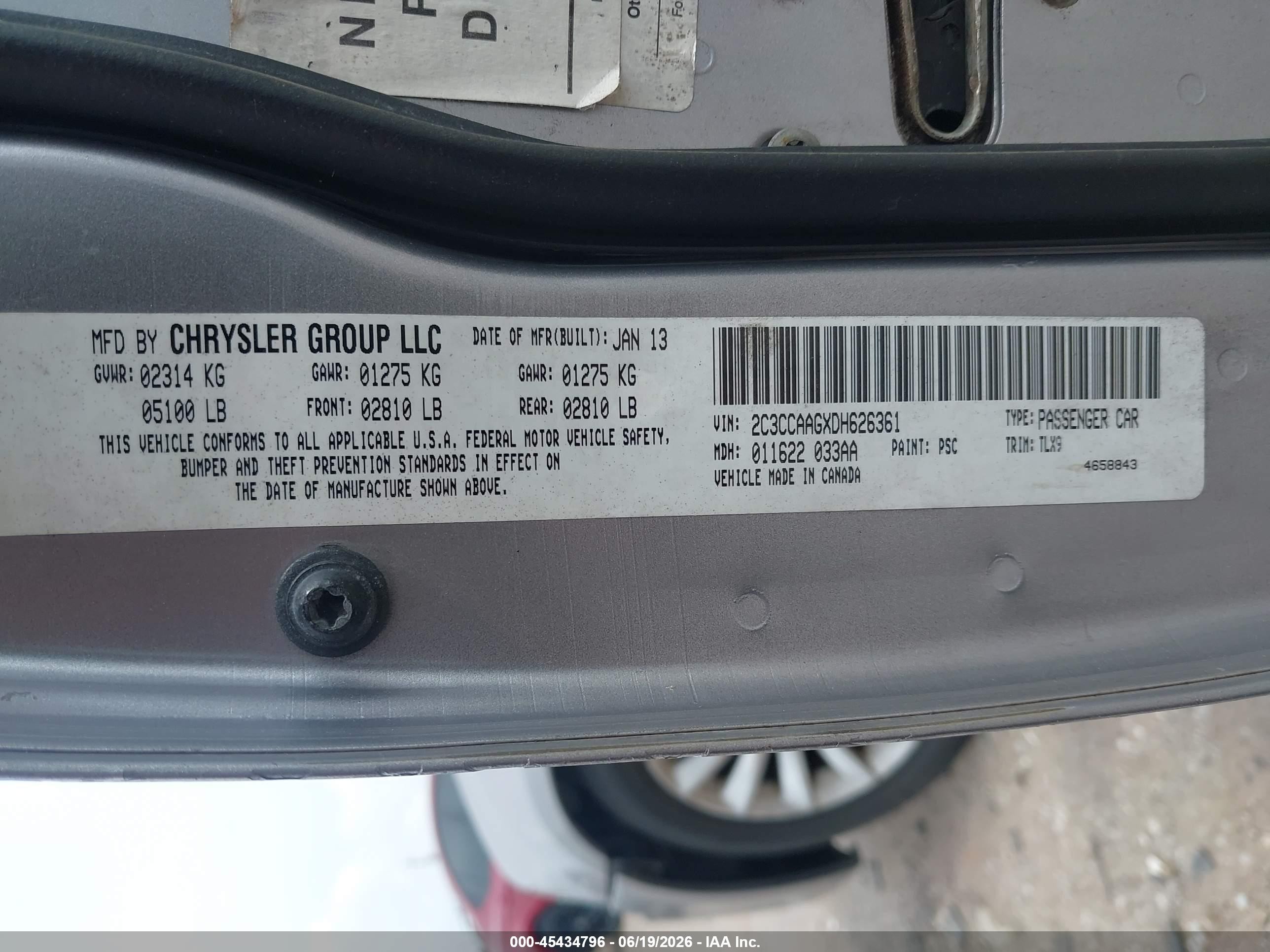 2013 Chrysler 300 Motown Серебряный vin: 2C3CCAAGXDH626361