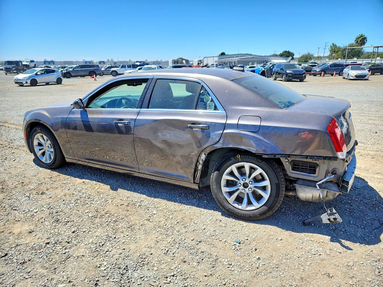 2015 Chrysler 300 Limited Charcoal vin: 2C3CCAAGXFH802747