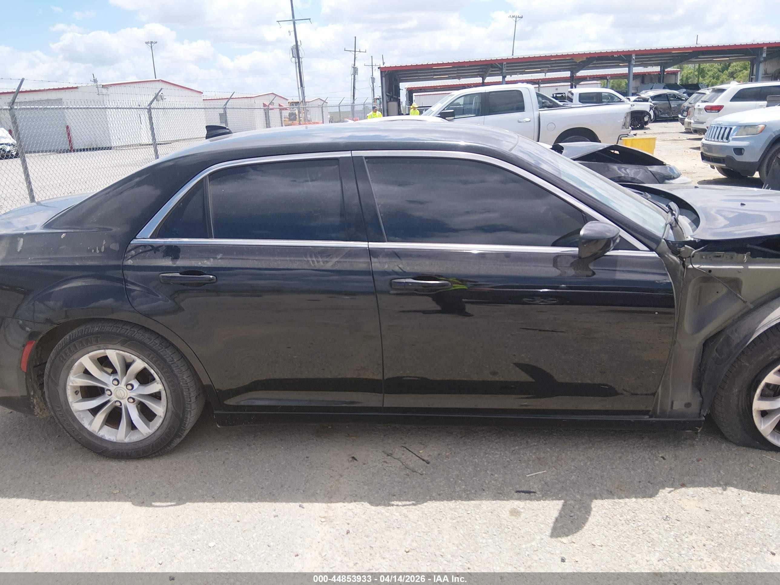 2015 Chrysler 300 Limited Black vin: 2C3CCAAGXFH899058