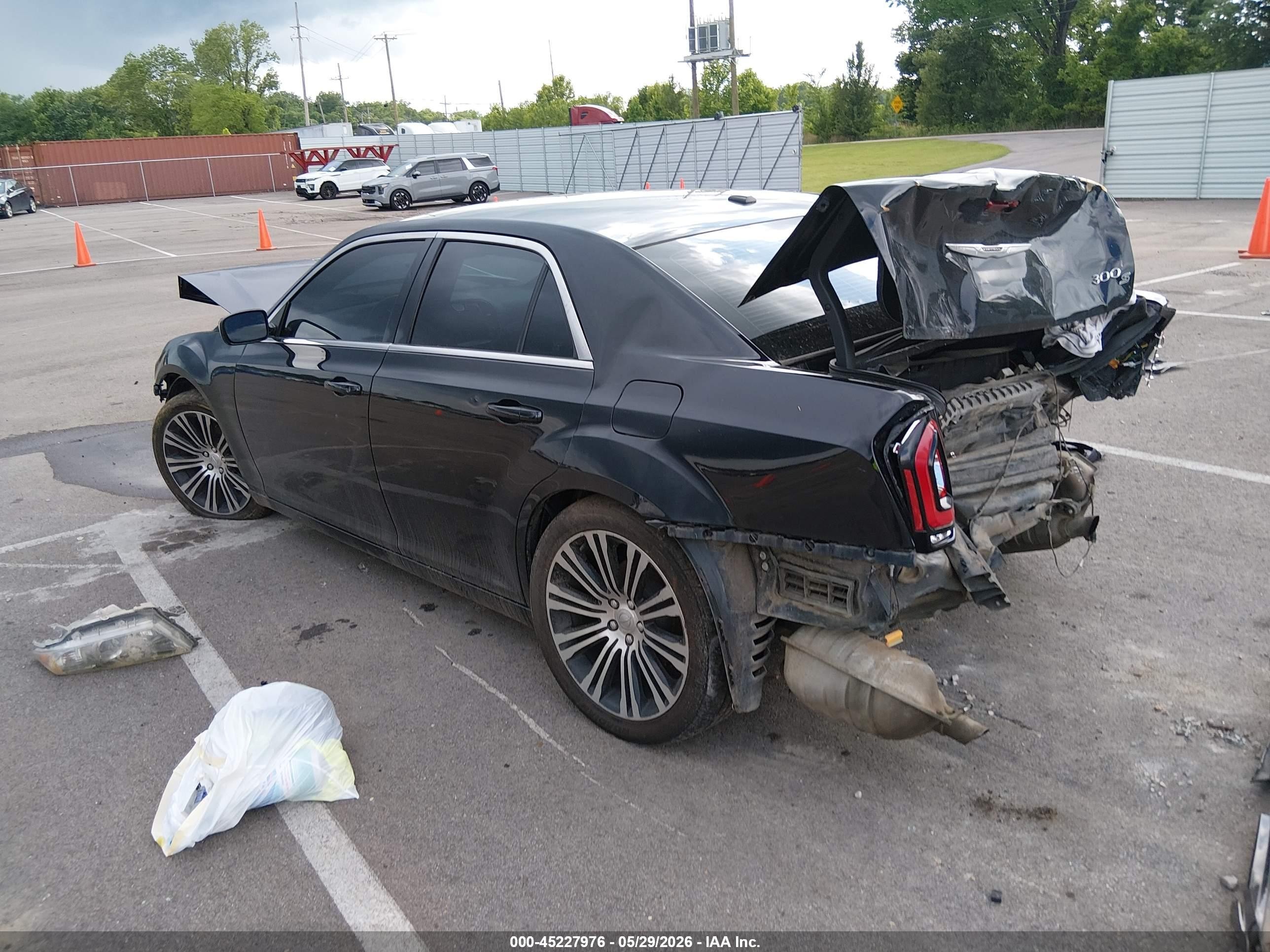 2013 Chrysler 300 300s Black vin: 2C3CCABG0DH504915
