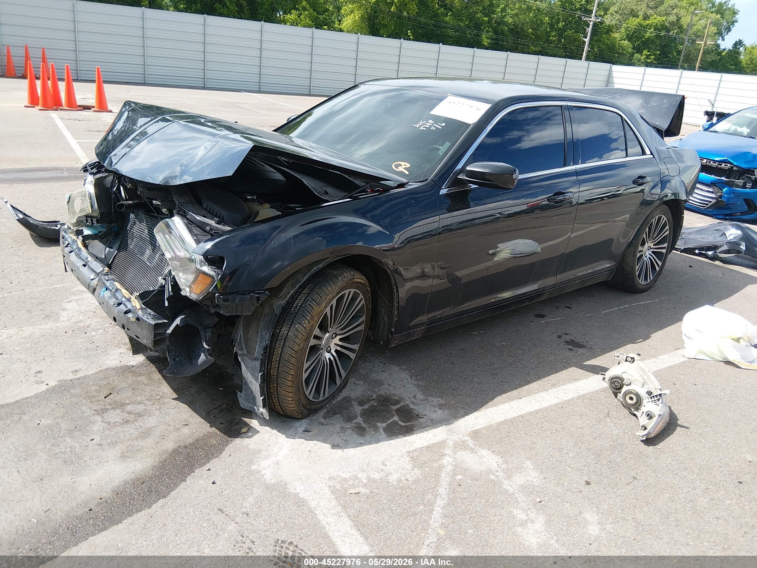 2013 Chrysler 300 300s Black vin: 2C3CCABG0DH504915
