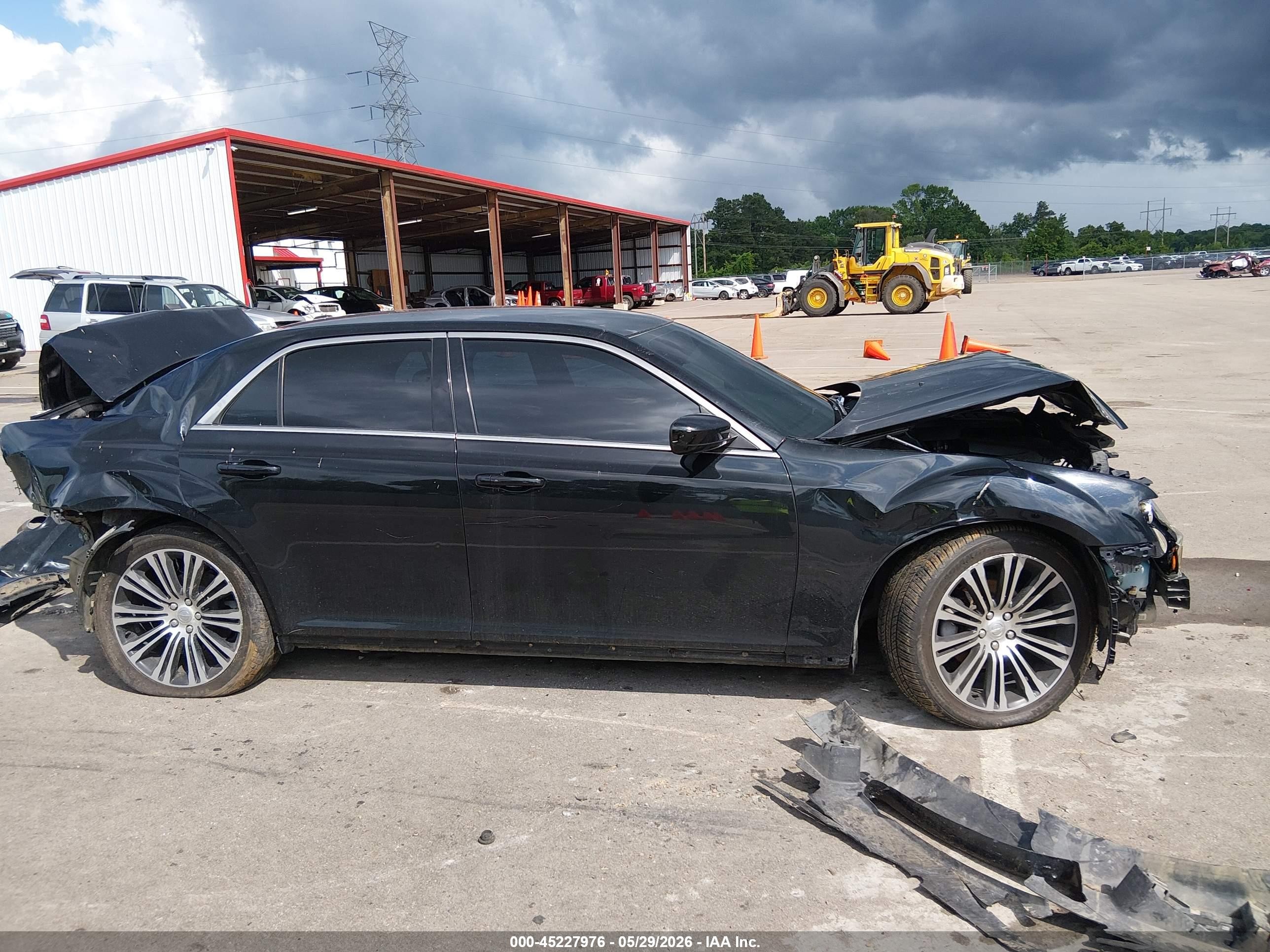 2013 Chrysler 300 300s Black vin: 2C3CCABG0DH504915