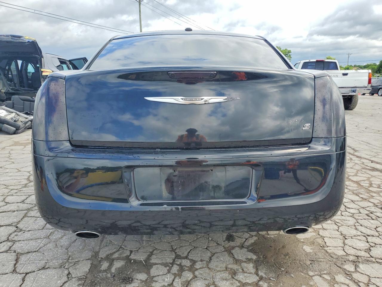 2014 Chrysler 300 S Black vin: 2C3CCABG0EH222128