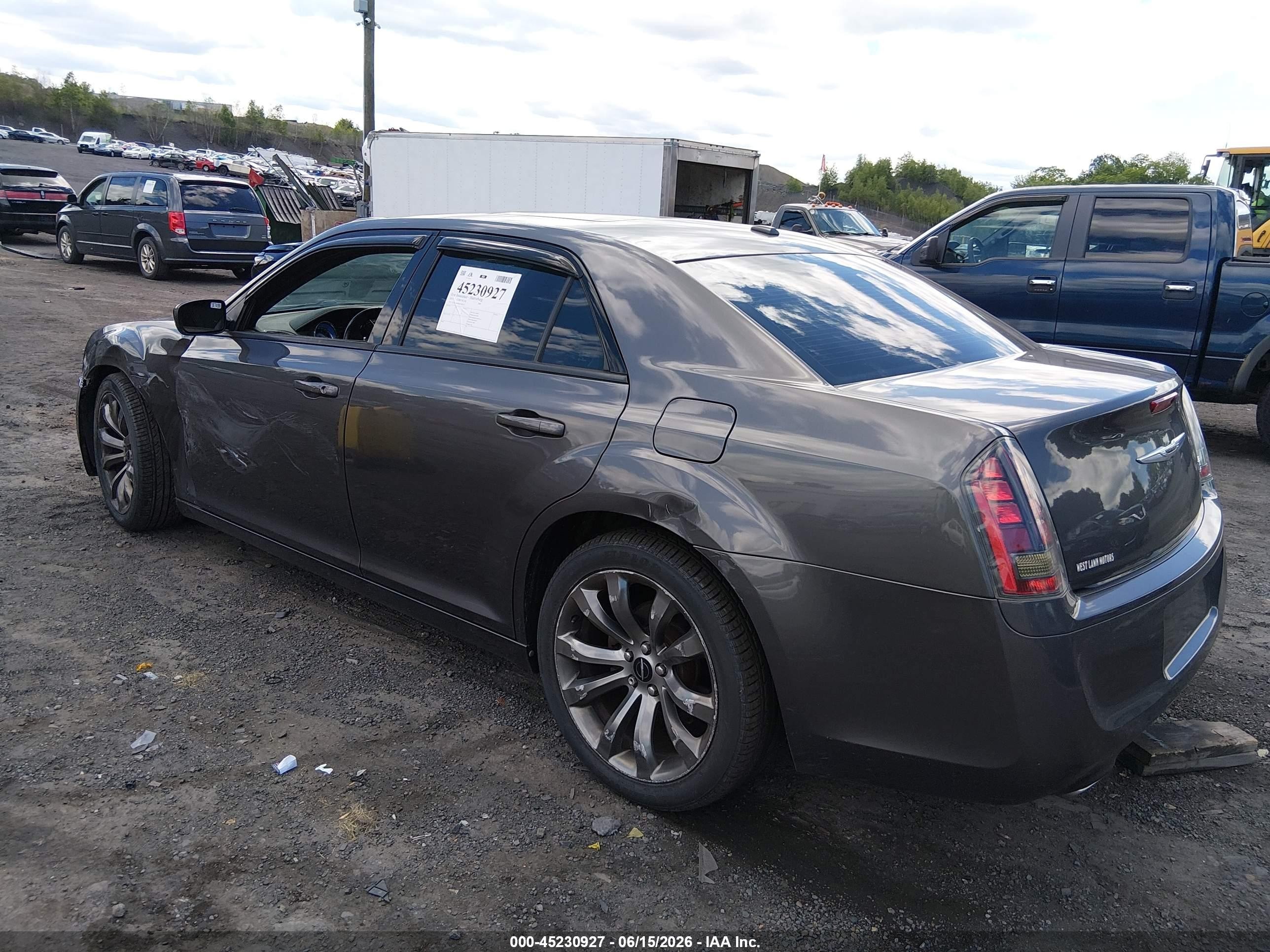 2014 Chrysler 300 300s Gray vin: 2C3CCABG0EH280255