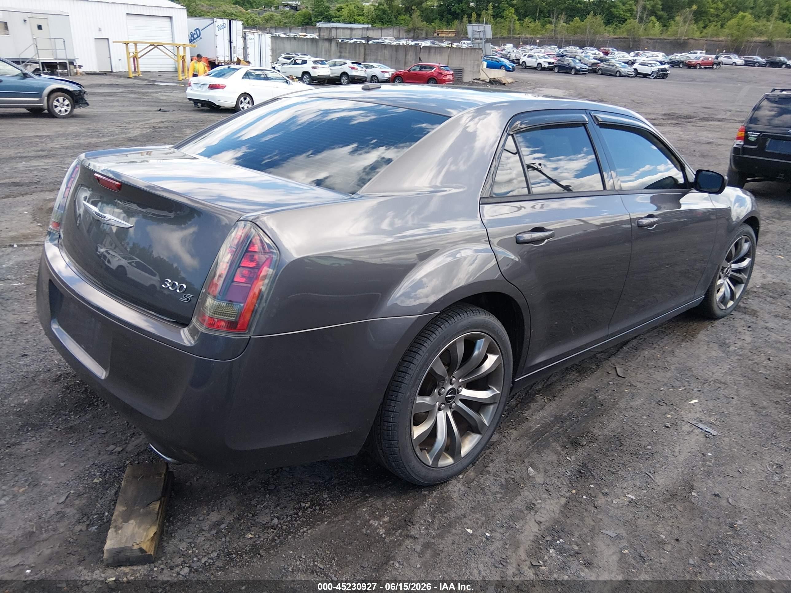 2014 Chrysler 300 300s Gray vin: 2C3CCABG0EH280255