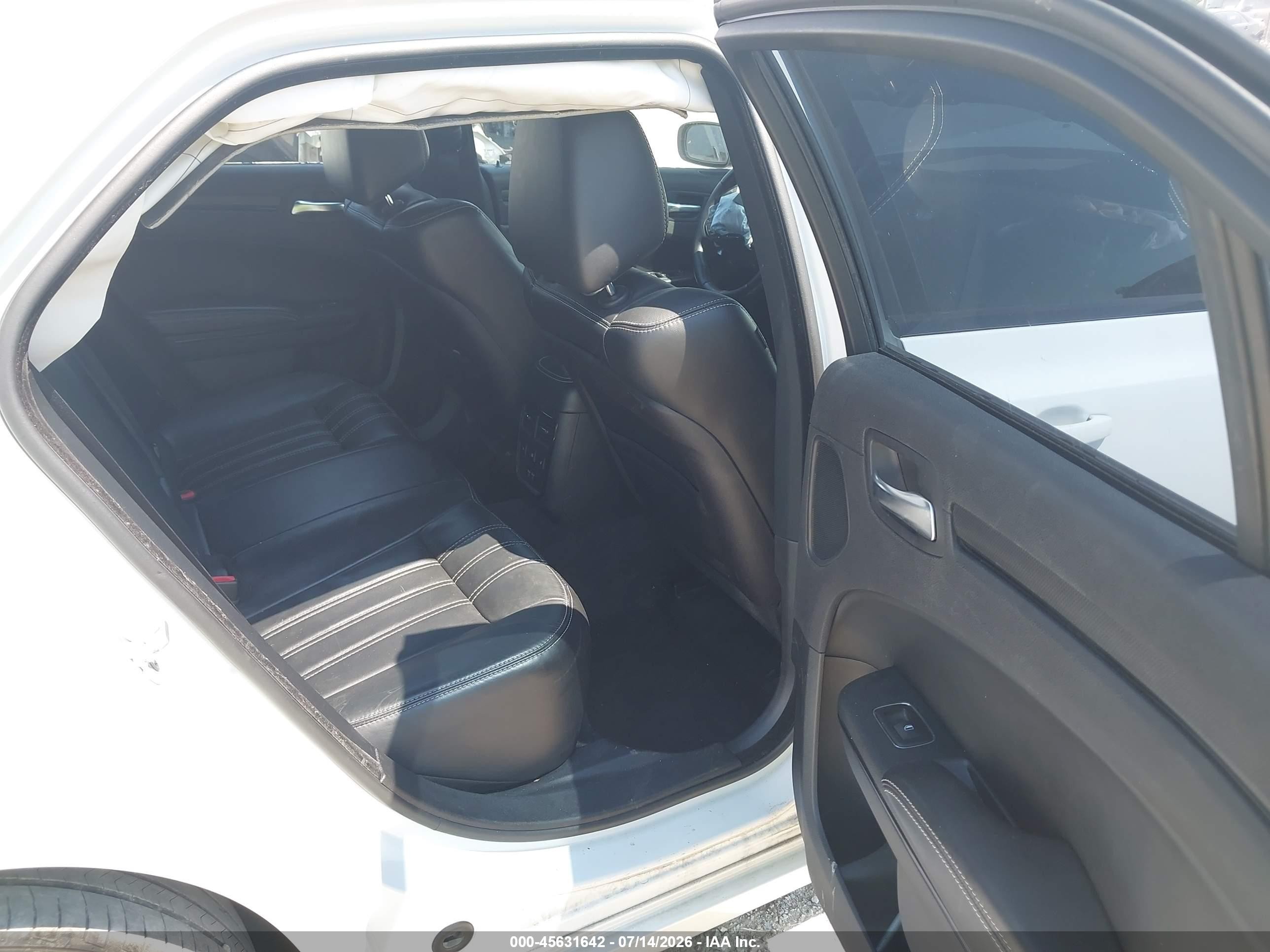 2015 Chrysler 300 300s White vin: 2C3CCABG0FH763374