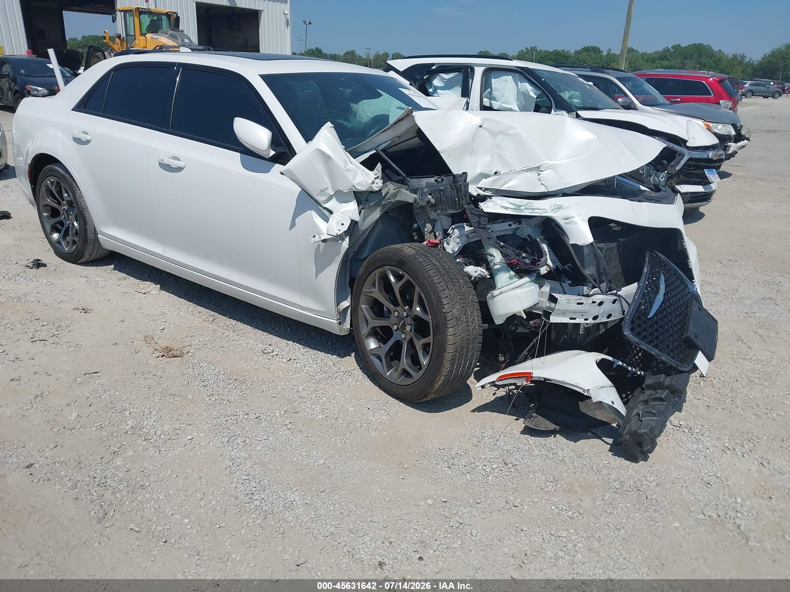 2015 Chrysler 300 300s White vin: 2C3CCABG0FH763374