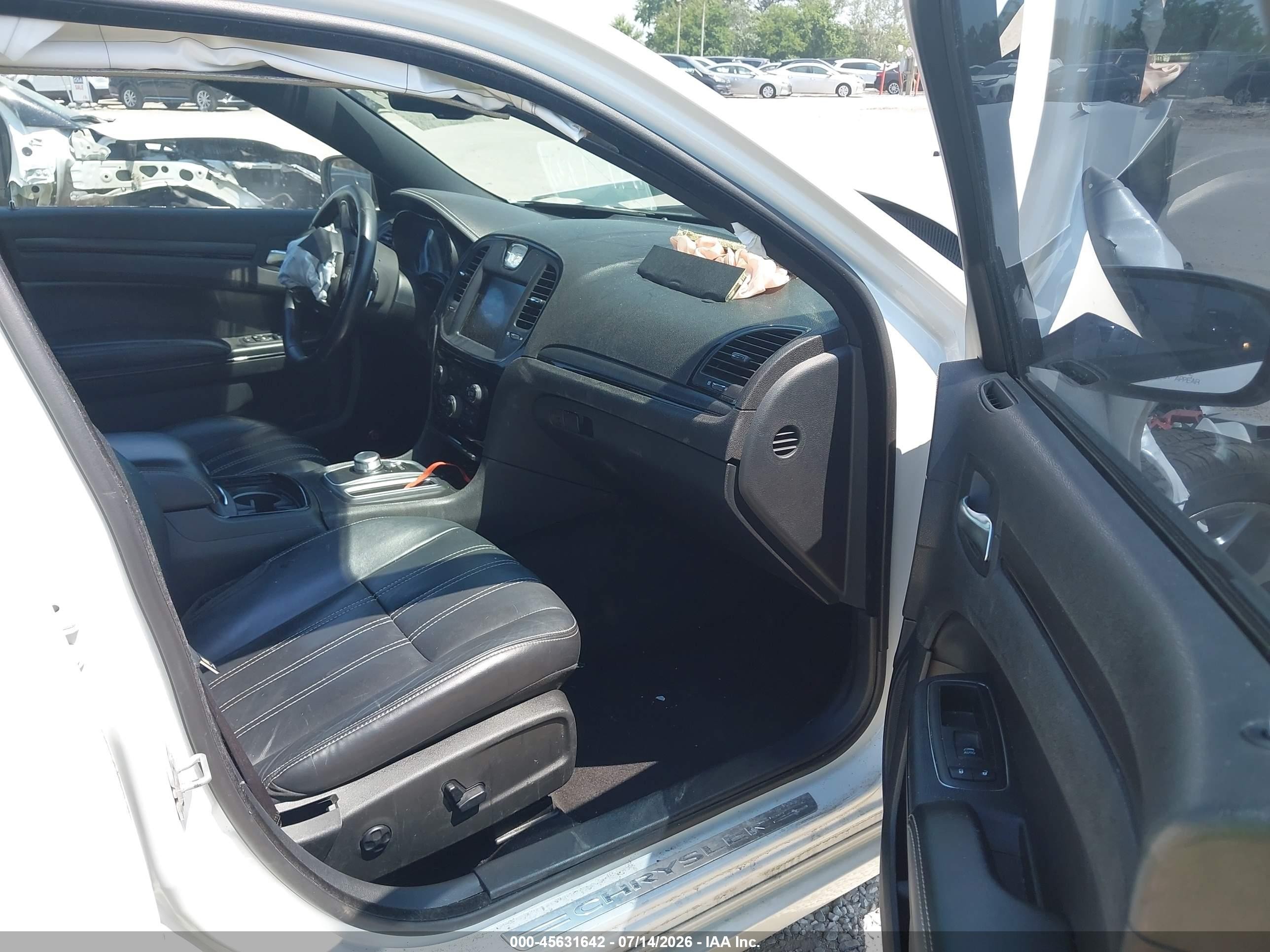 2015 Chrysler 300 300s White vin: 2C3CCABG0FH763374