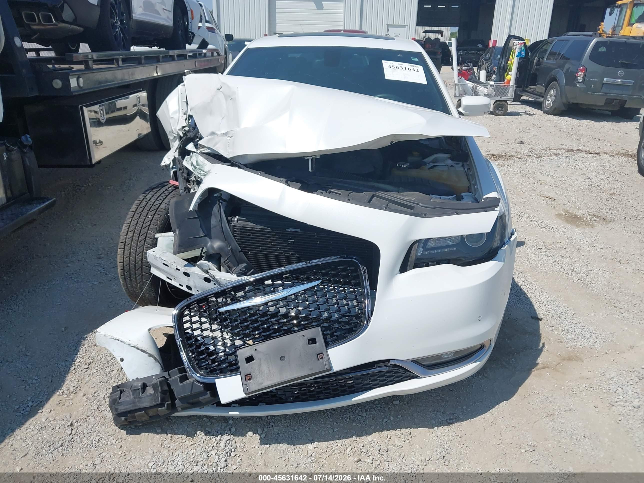 2015 Chrysler 300 300s White vin: 2C3CCABG0FH763374