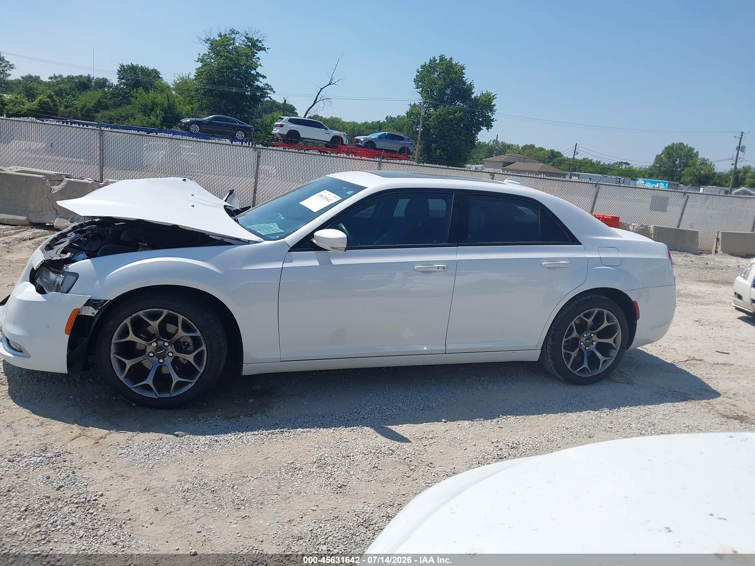 2015 Chrysler 300 300s White vin: 2C3CCABG0FH763374