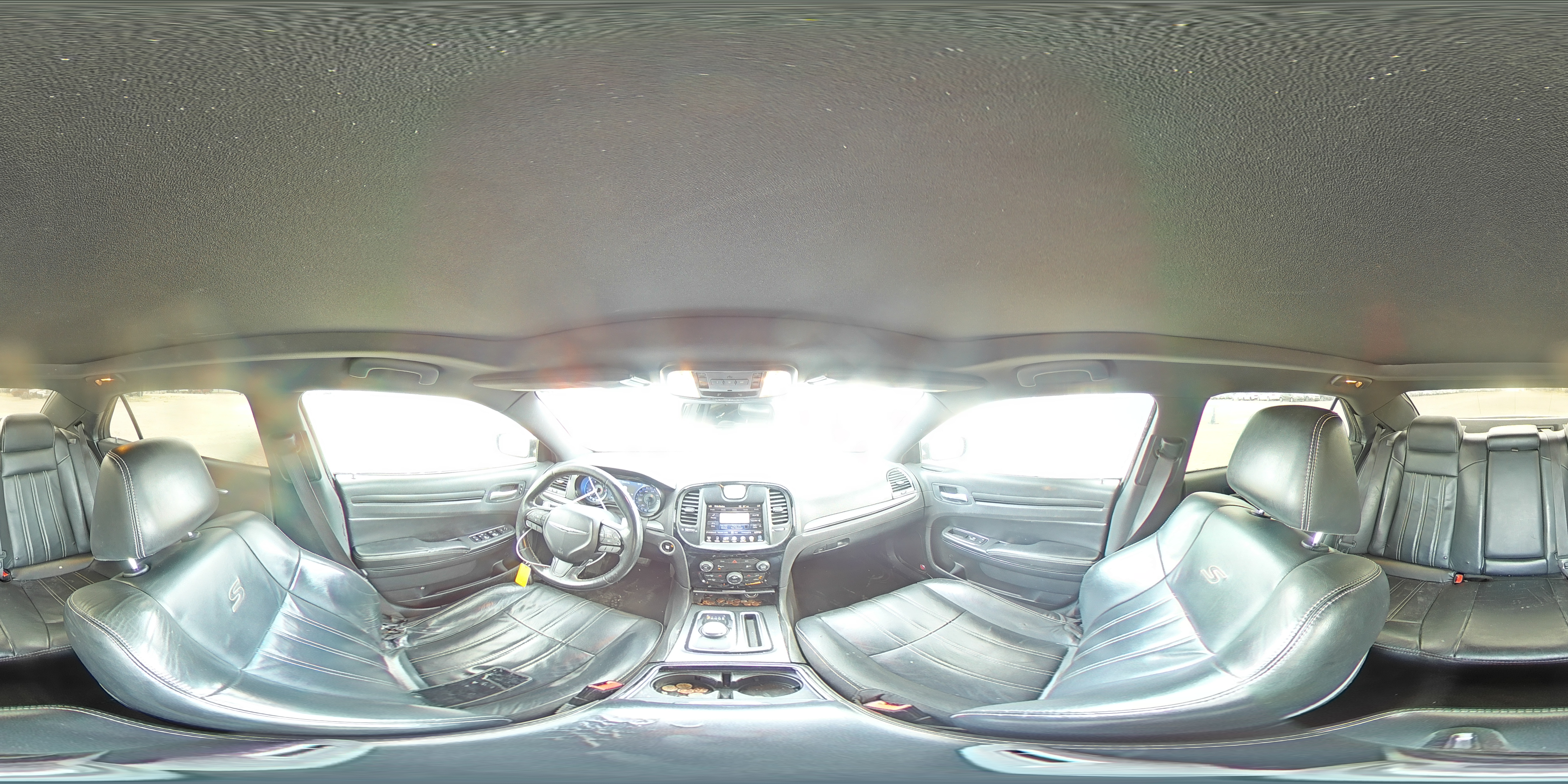 2015 Chrysler 300 S Black vin: 2C3CCABG0FH808281
