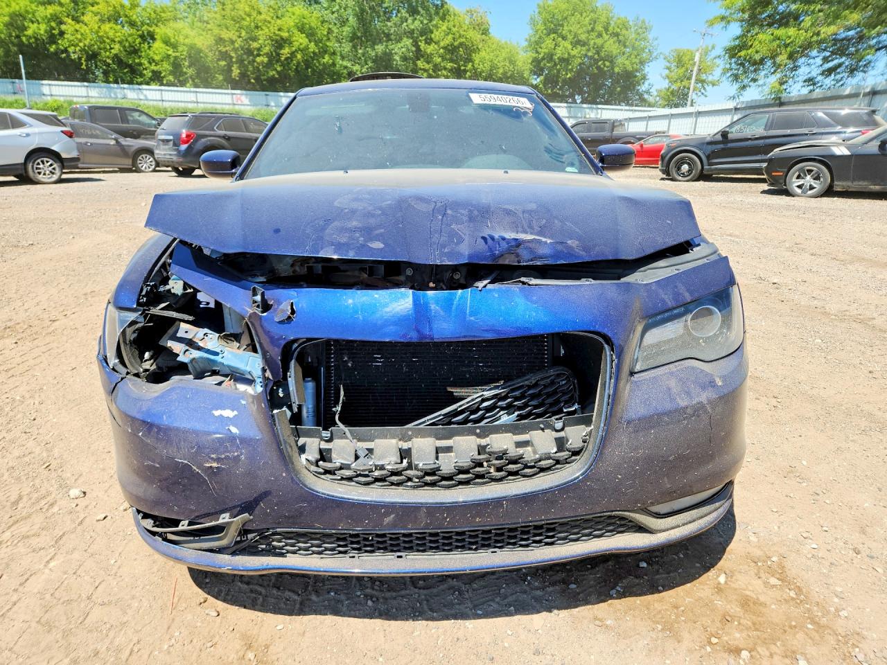 2015 Chrysler 300 S Blue vin: 2C3CCABG0FH814209